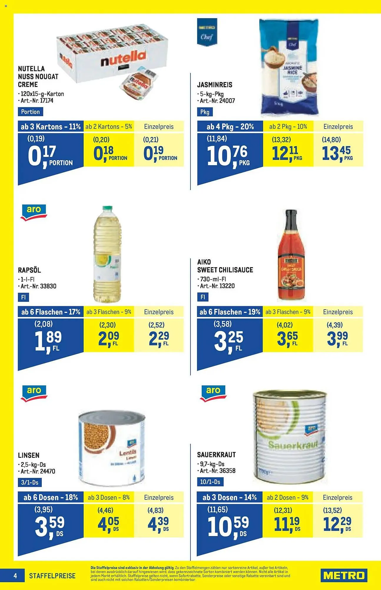 Metro Flugblatt von 22. Jänner bis 4. Februar 2026 - Flugblätt seite  4