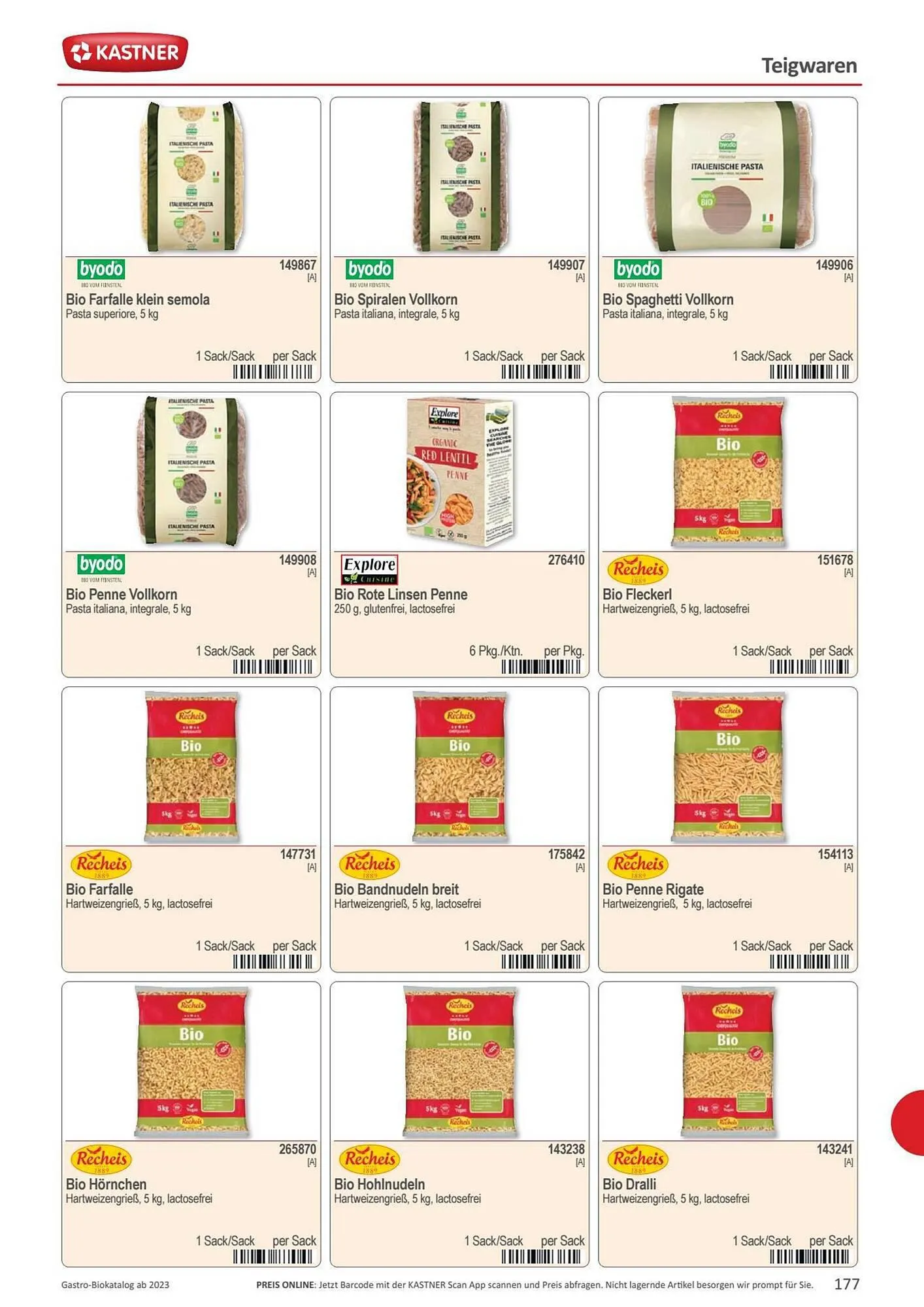 Kastner Flugblatt von 15. September bis 30. Dezember 2023 - Flugblätt seite  179