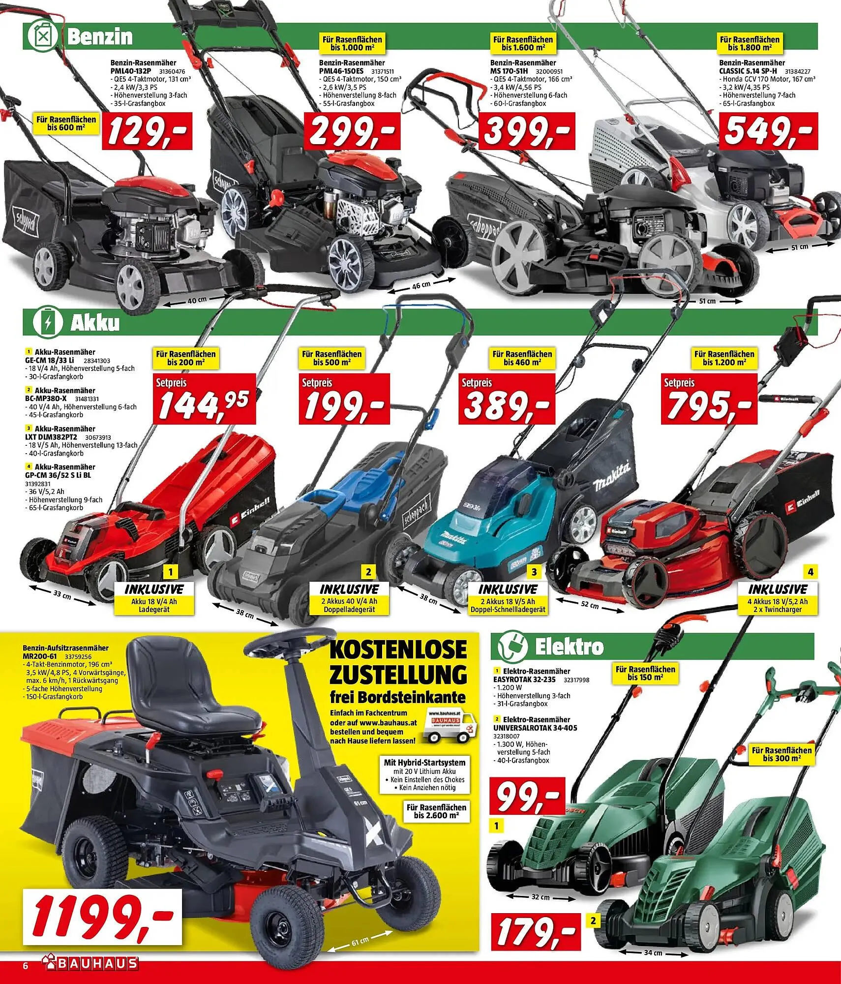 Bauhaus Flugblatt von 1. April bis 21. April 2026 - Flugblätt seite  6