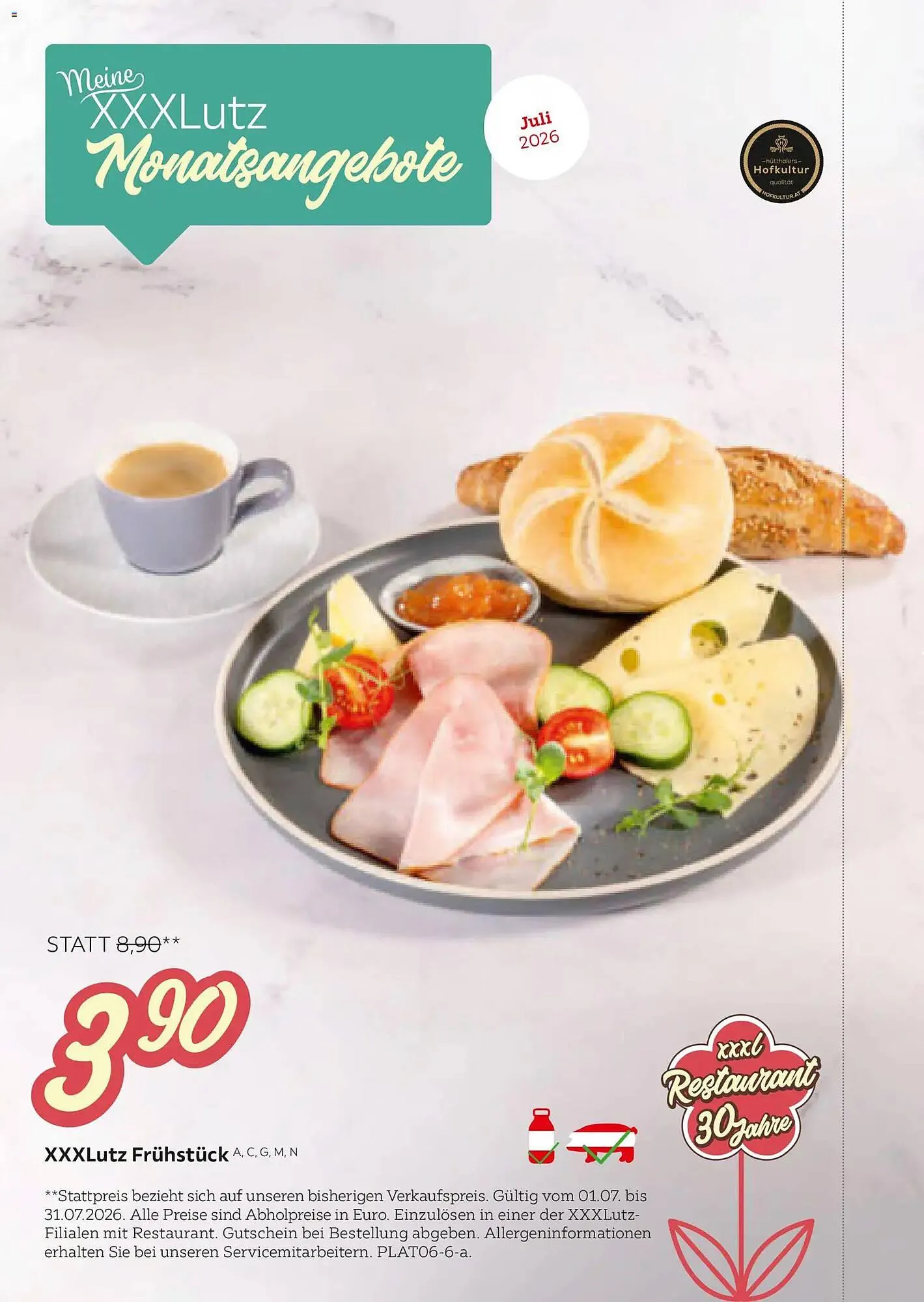 XXXLutz Prospekt von 28. Jänner bis 31. Juli 2026 - Flugblätt seite 14