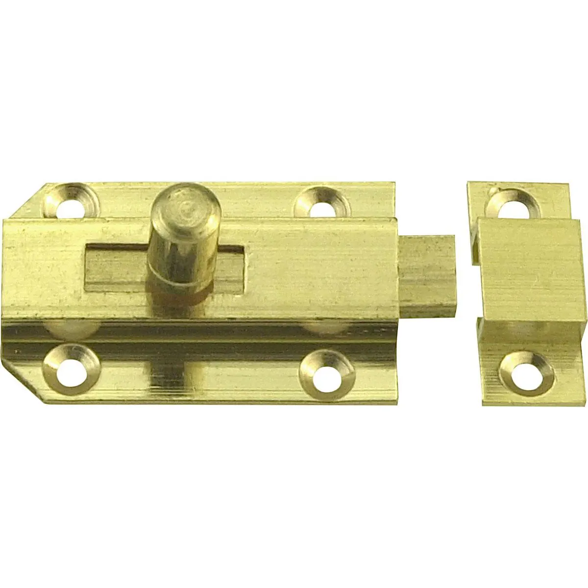 Connex Profilriegel gerade 2,5 x 5 cm Messing