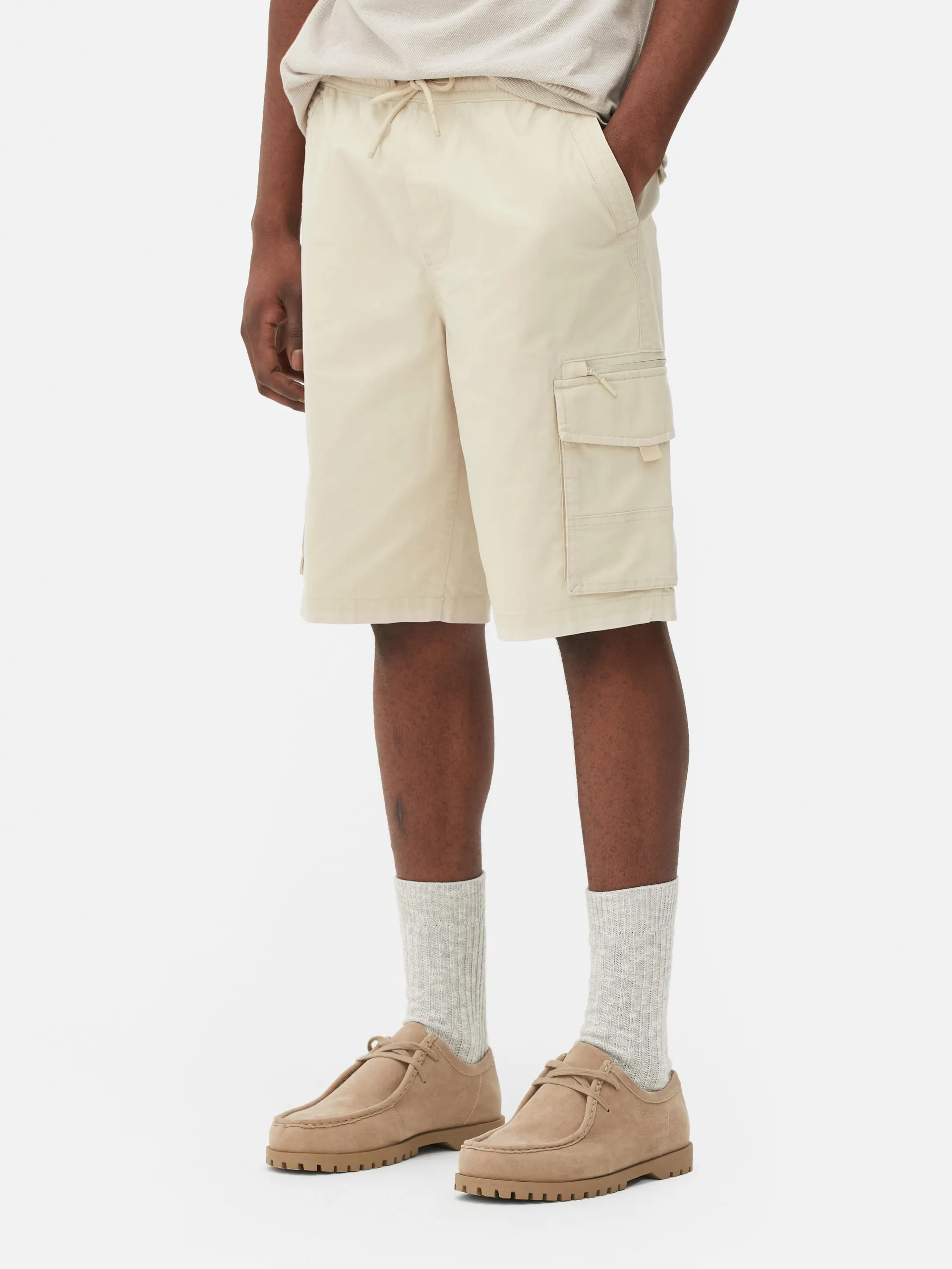 Cargoshorts mit Kordelzug