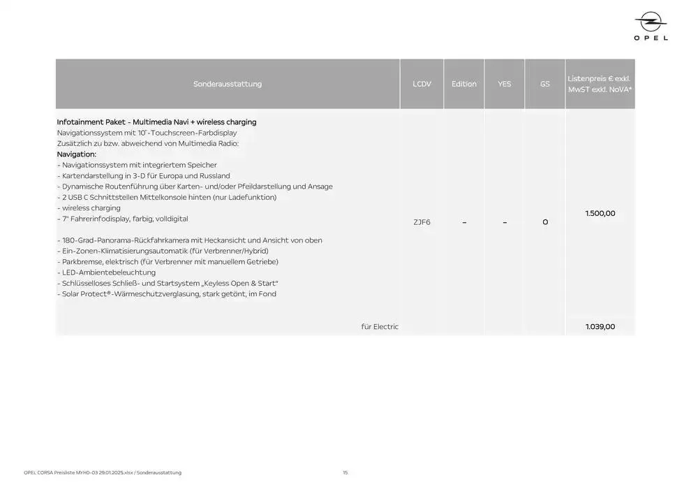 Opel - von 30. Jänner bis 13. Februar 2025 - Flugblätt seite 15