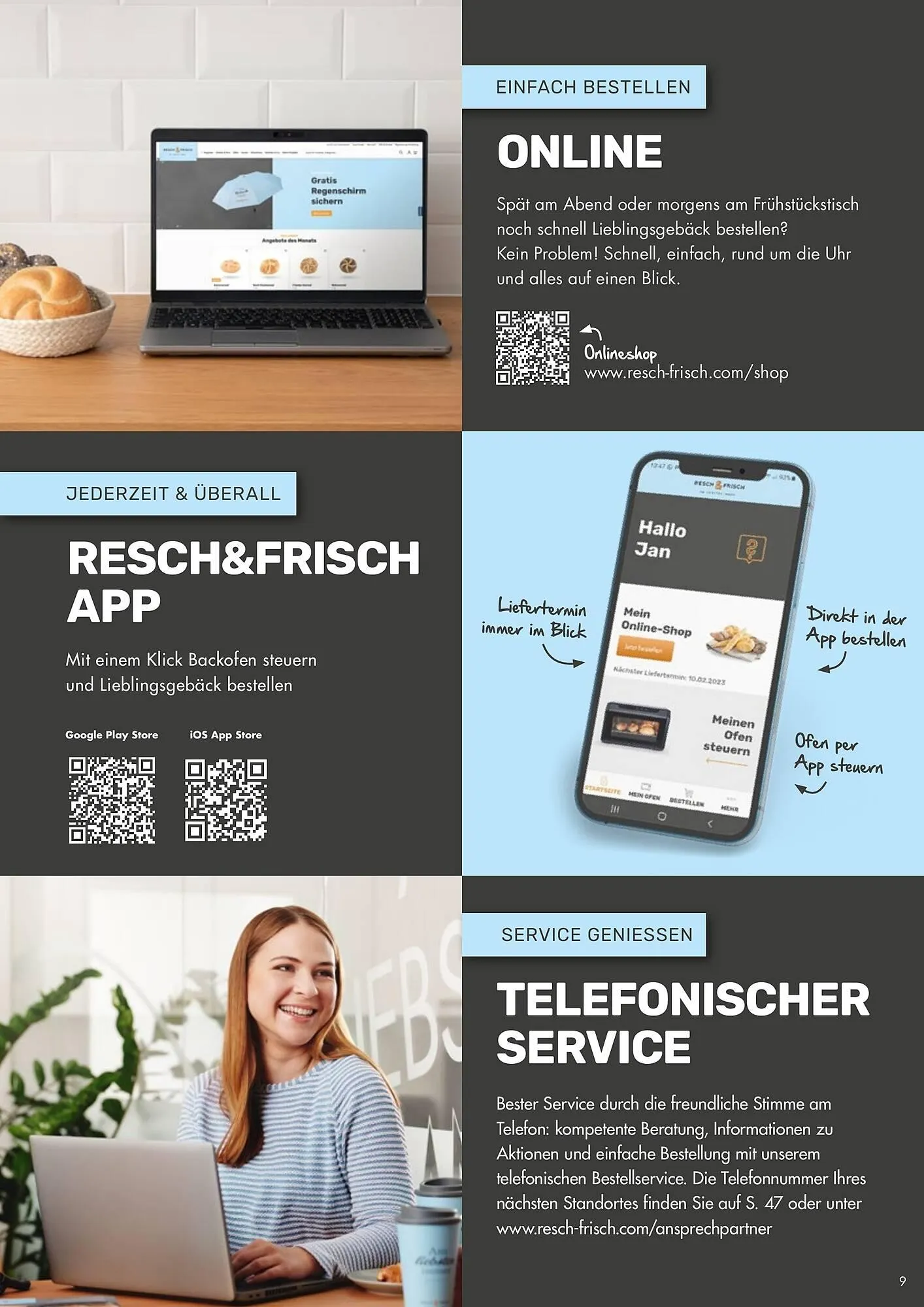 Resch & Frisch Flugblatt von 1. Jänner bis 31. Dezember 2024 - Flugblätt seite 9