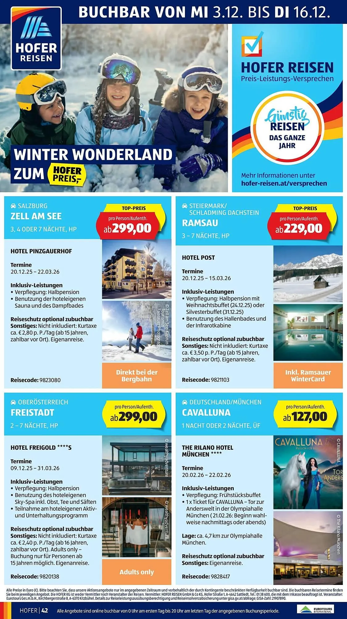 Hofer Flugblatt von 5. Dezember bis 12. Dezember 2025 - Flugblätt seite  56