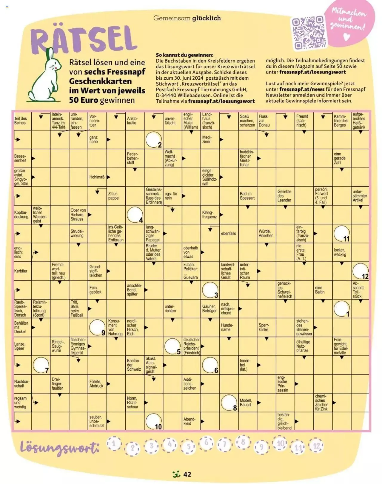 Fressnapf Friends 03/24 von 1. April bis 31. Dezember 2024 - Flugblätt seite 42