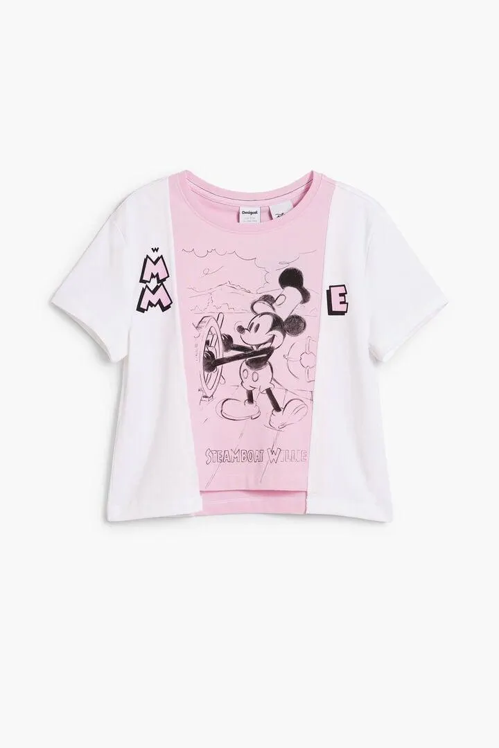 Zweifarbiges Minnie Mouse™ T-Shirt