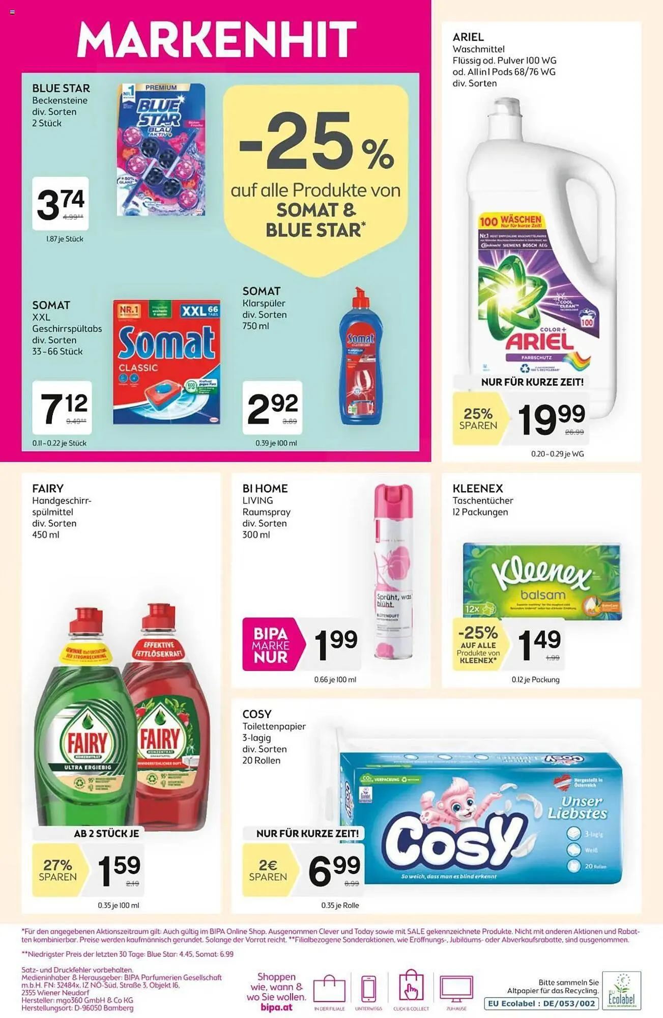 Bipa Flugblatt von 15. Februar bis 28. Februar 2024 - Flugblätt seite 10