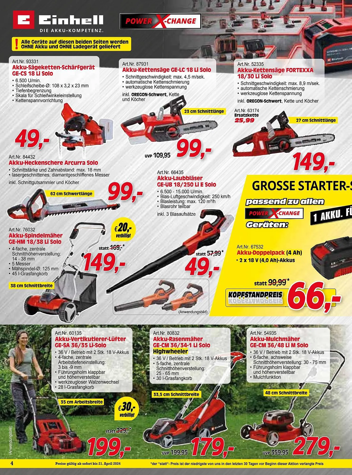 Zgonc Flugblatt von 26. März bis 21. April 2024 - Flugblätt seite 4