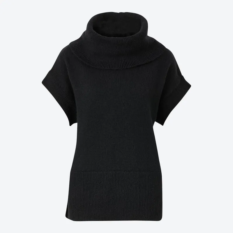Damen-Pullover mit Seitenschlitzen