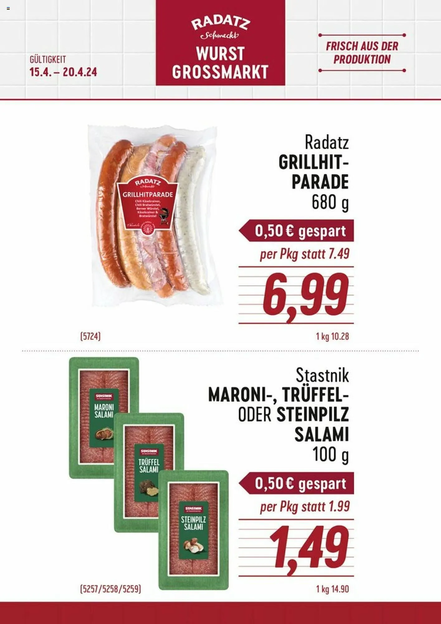 Radatz Flugblatt - 1
