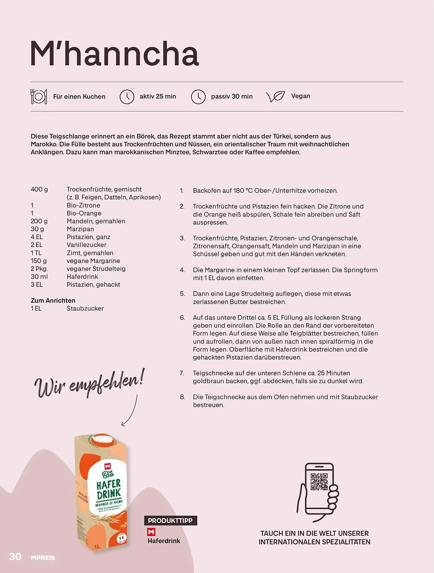 MPreis Flugblatt von 24. November bis 14. Dezember 2025 - Flugblätt seite 30