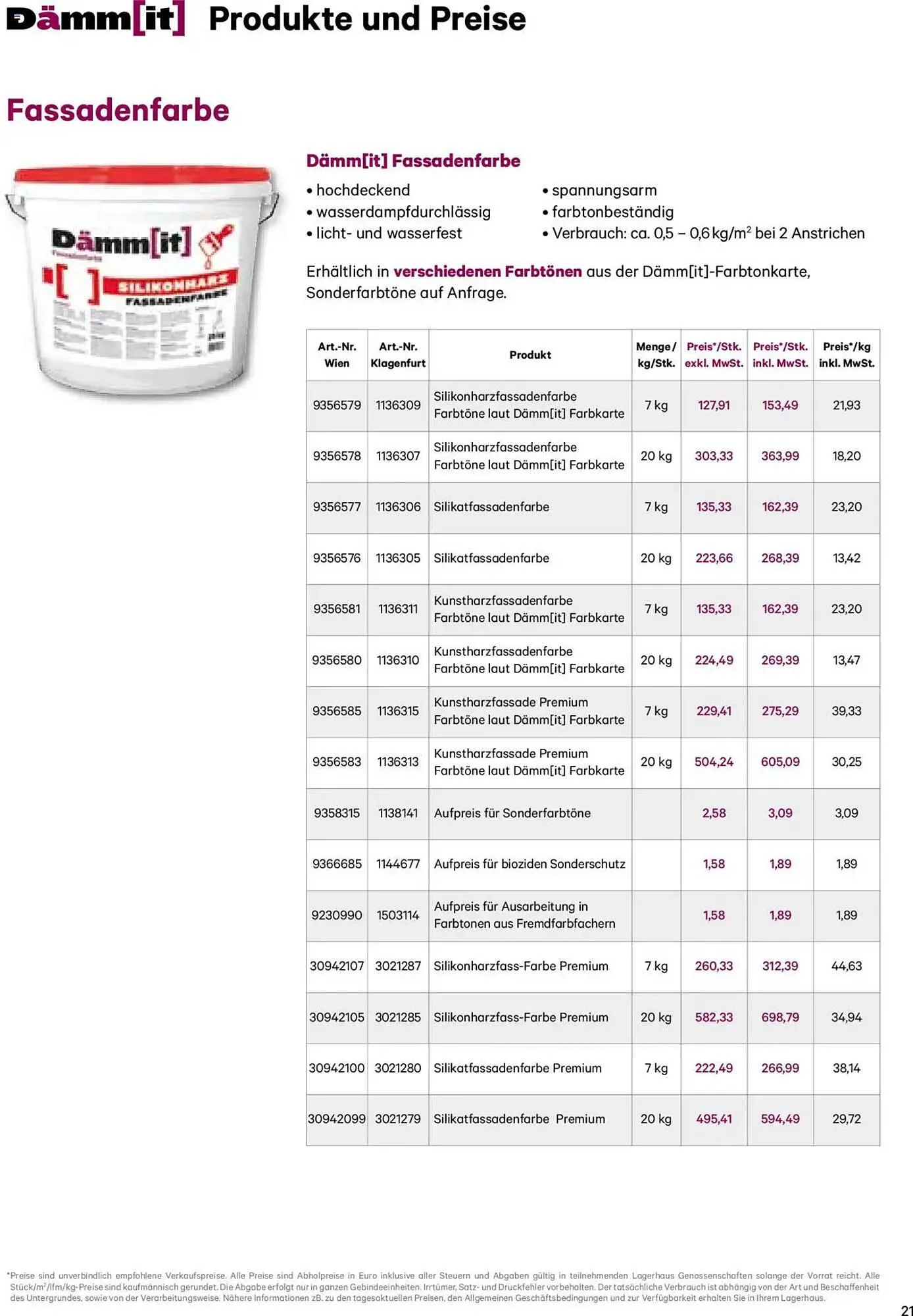 Lagerhaus Flugblatt von 8. Jänner bis 31. Dezember 2025 - Flugblätt seite  21