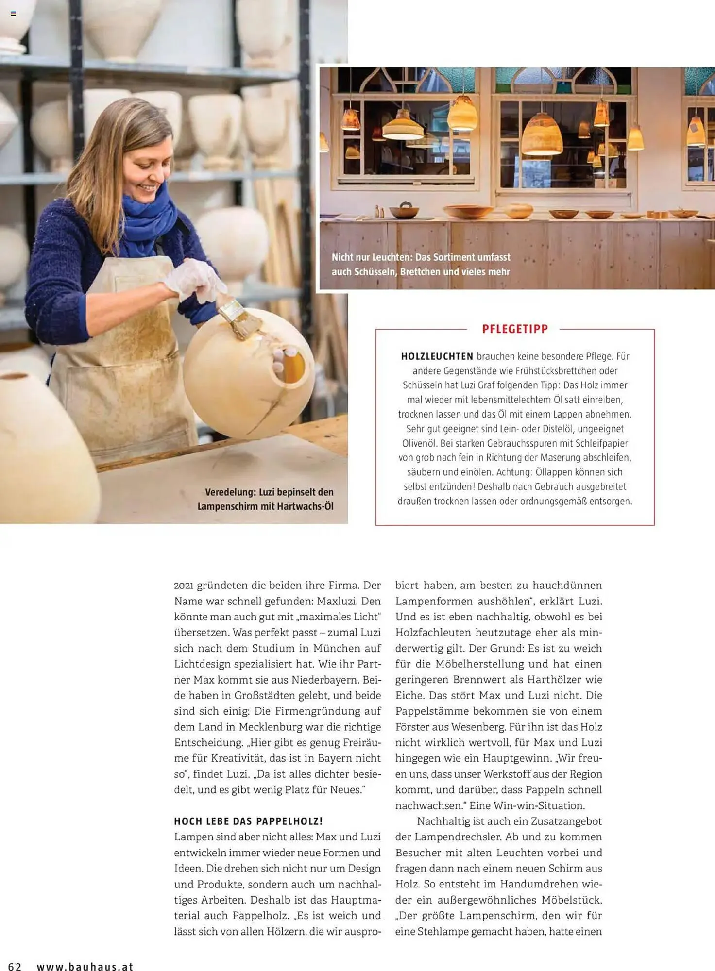 Bauhaus Flugblatt von 1. Oktober bis 31. März 2026 - Flugblätt seite  62