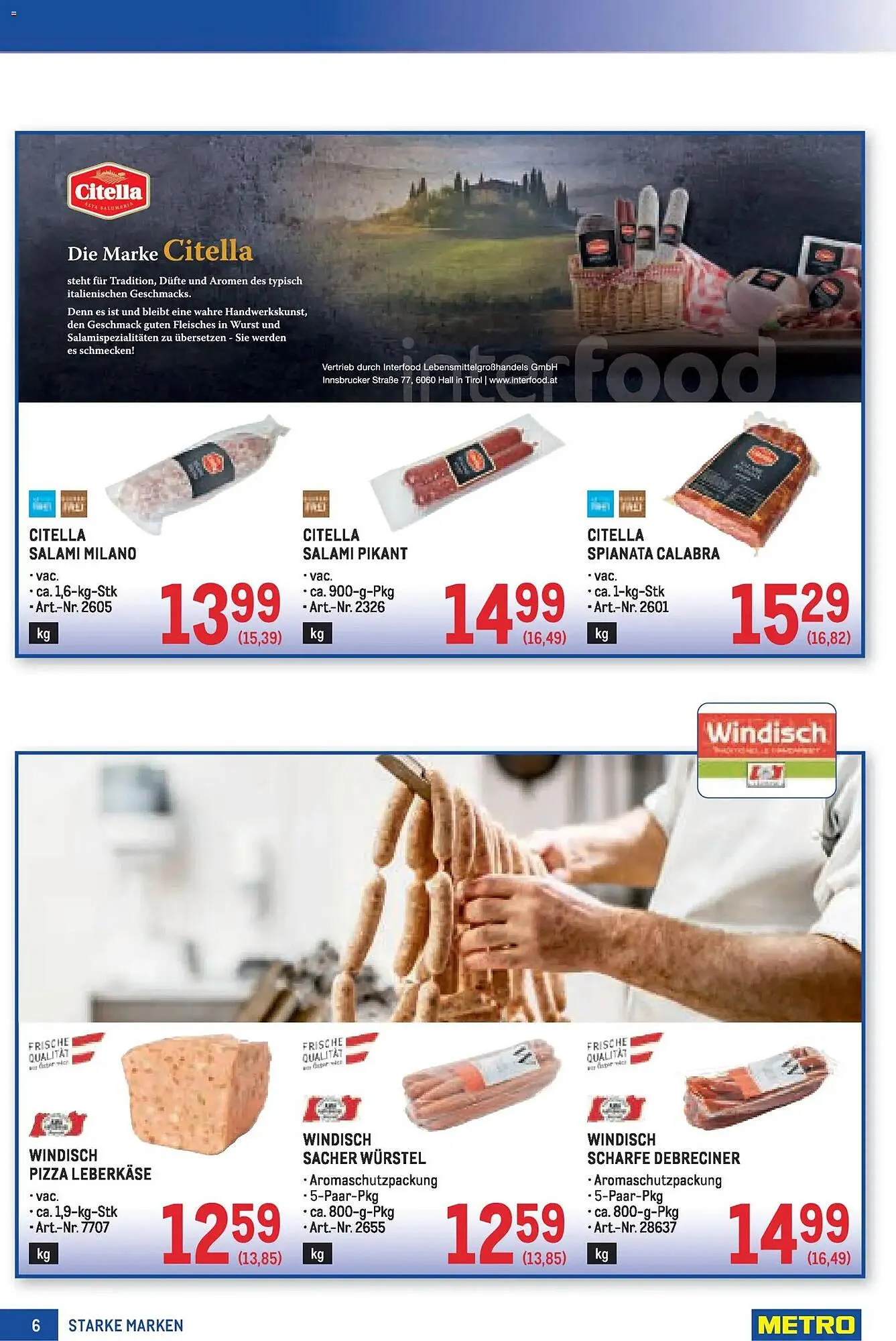 Metro Flugblatt von 13. November bis 26. November 2025 - Flugblätt seite  6