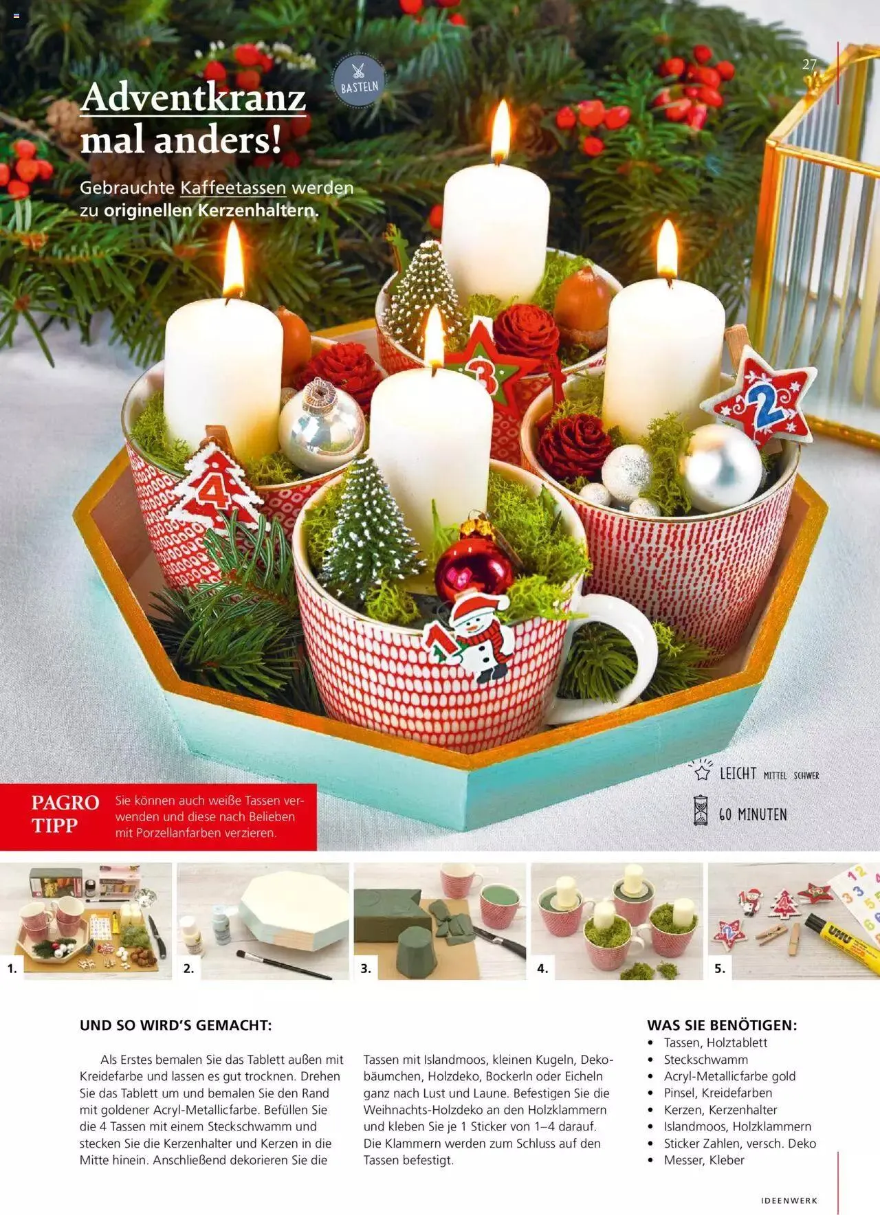 Pagro-Diskont - Ideenwerk von 3. November bis 31. Dezember 2023 - Flugblätt seite  27