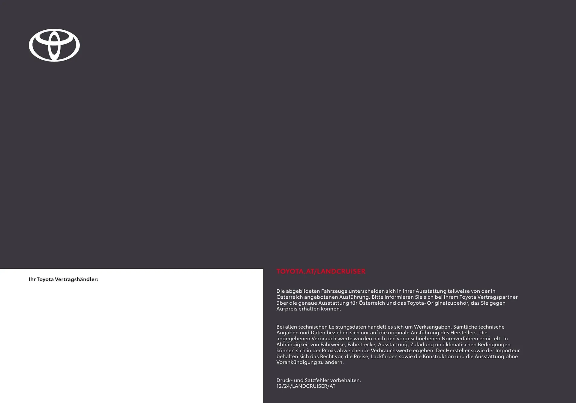 Toyota Flugblatt von 1. April bis 20. Oktober 2026 - Flugblätt seite 54