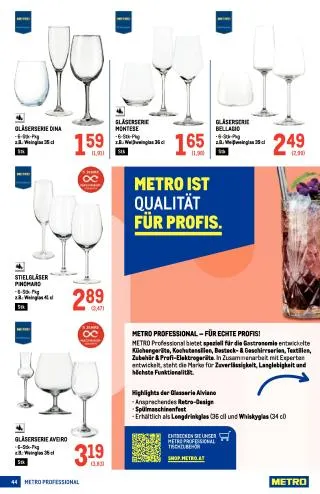 METRO Flugblatt Food - Profi von 9. Juli bis 22. Juli 2026 - Flugblätt seite  44