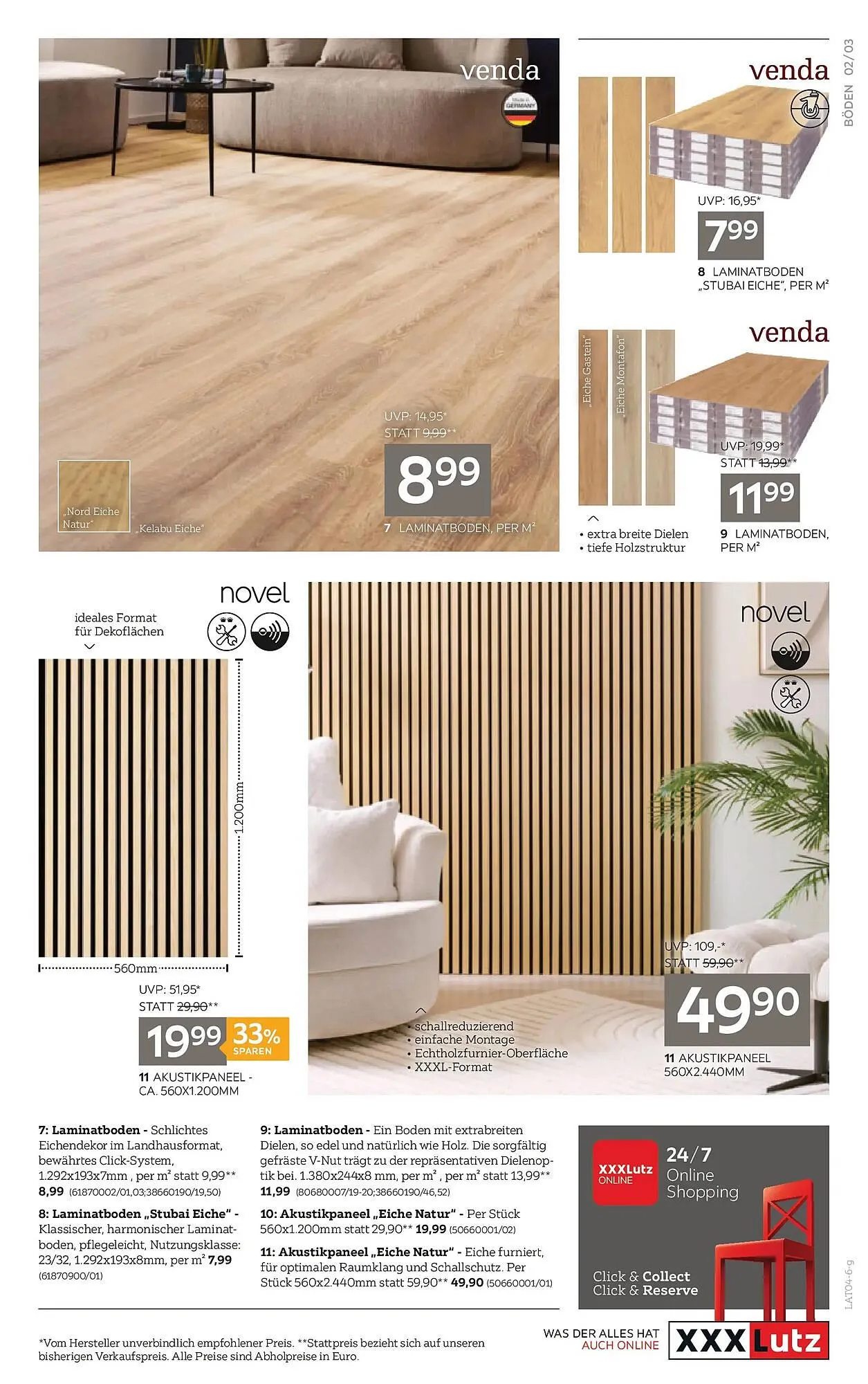 XXXLutz Prospekt von 7. April bis 21. April 2026 - Flugblätt seite  3