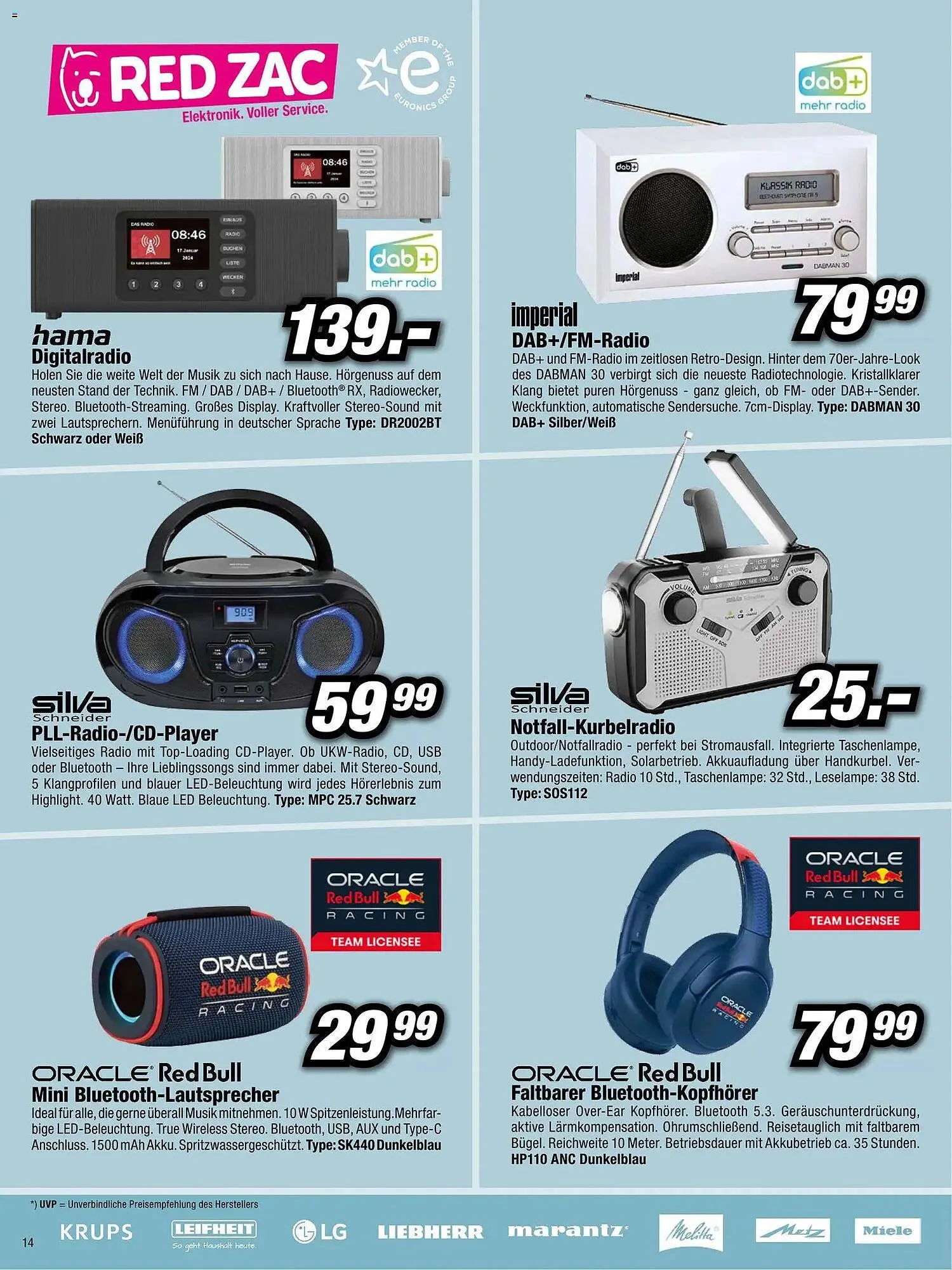 Red Zac Flugblatt von 23. Februar bis 15. März 2026 - Flugblätt seite 14