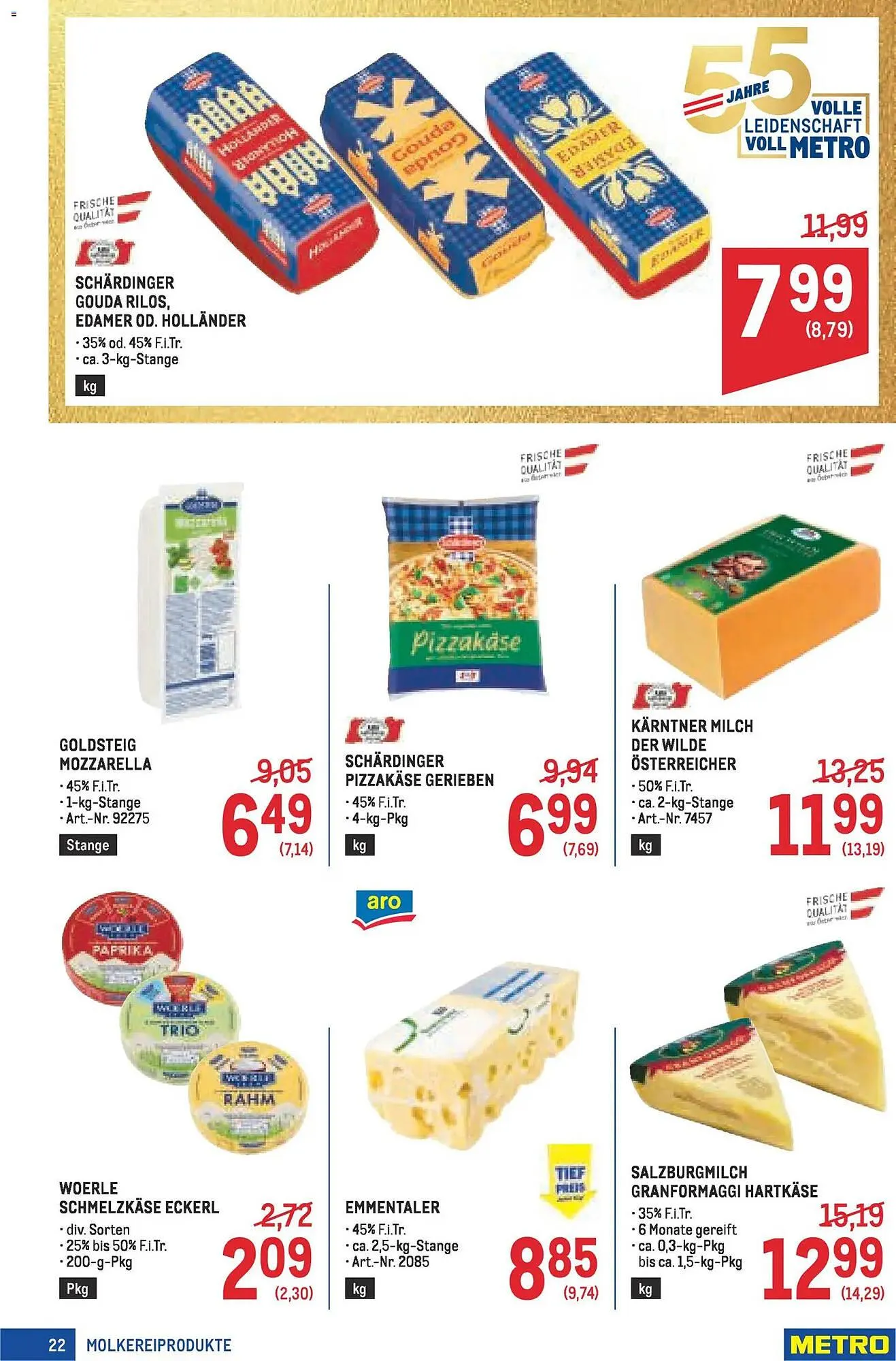 Metro Flugblatt von 19. März bis 1. April 2026 - Flugblätt seite  22