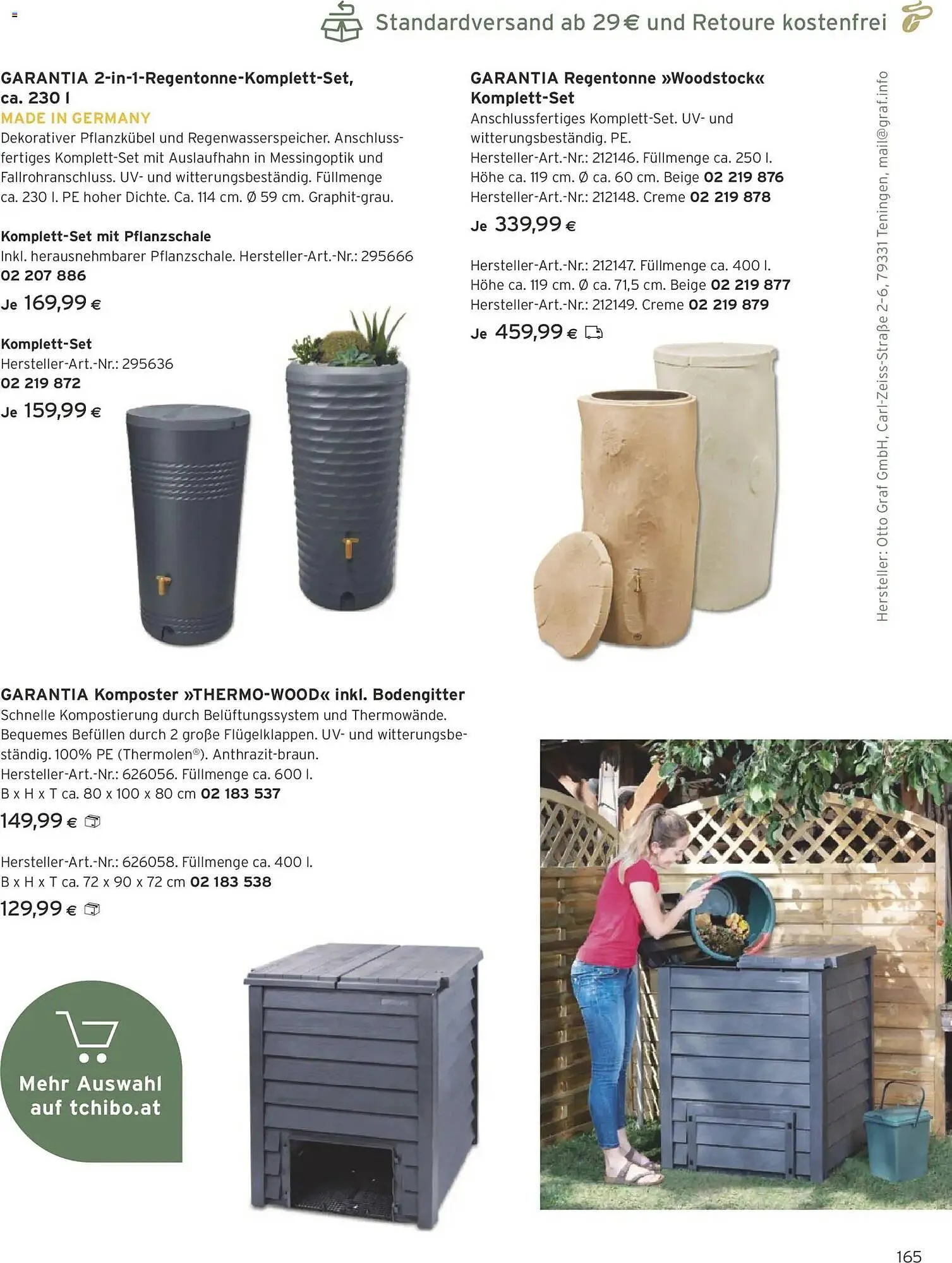 Tchibo Eduscho Flugblatt von 1. März bis 31. März 2026 - Flugblätt seite 165