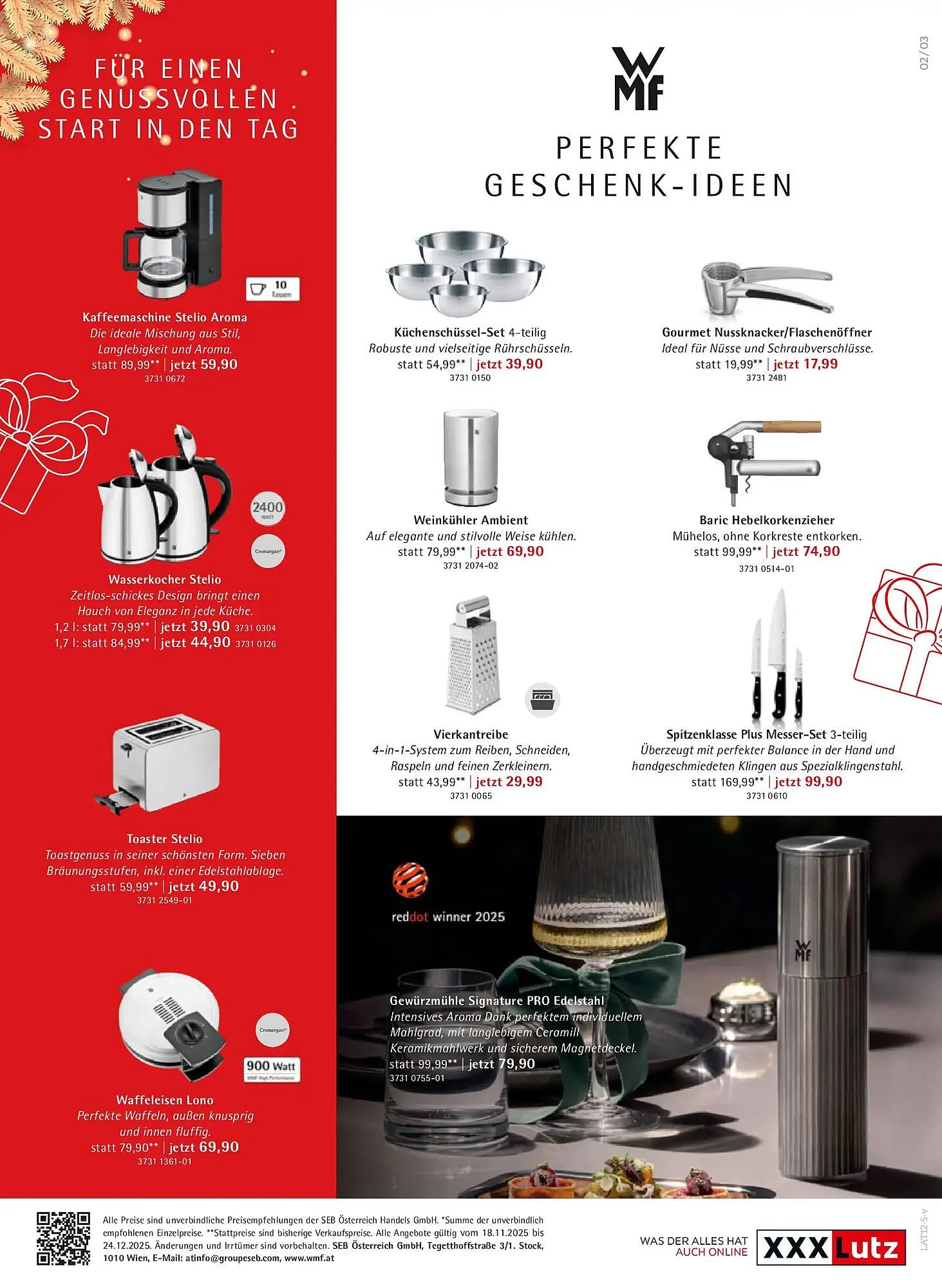 XXXLutz Prospekt von 18. November bis 24. Dezember 2025 - Flugblätt seite 3