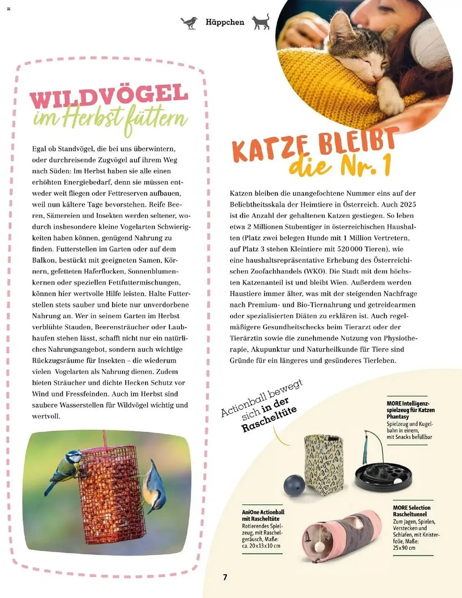 Fressnapf Flugblatt von 1. September bis 31. Oktober 2025 - Flugblätt seite  7