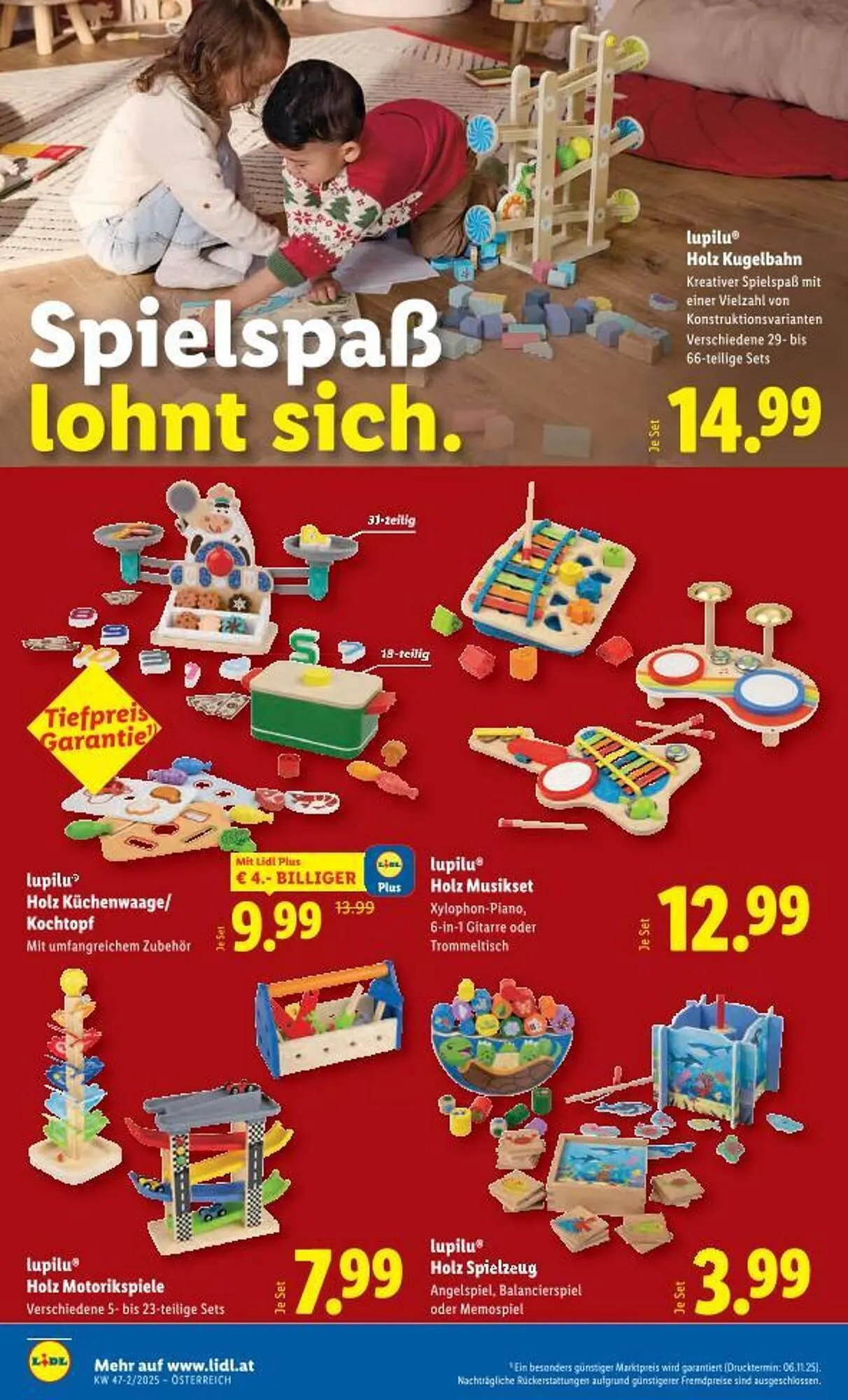 Lidl Flugblatt von 20. November bis 26. November 2025 - Flugblätt seite  25