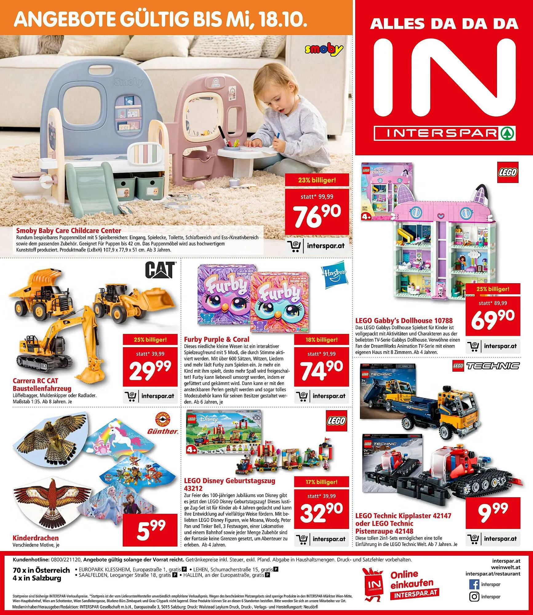 Interspar Flugblatt von 28. September bis 11. Oktober 2023 - Flugblätt seite 24