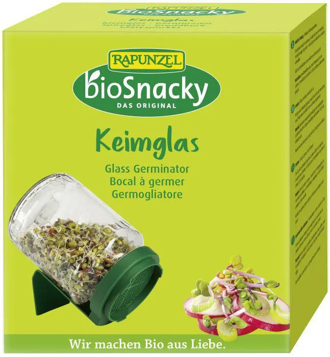 Rapunzel Keimglas bioSnacky 1St