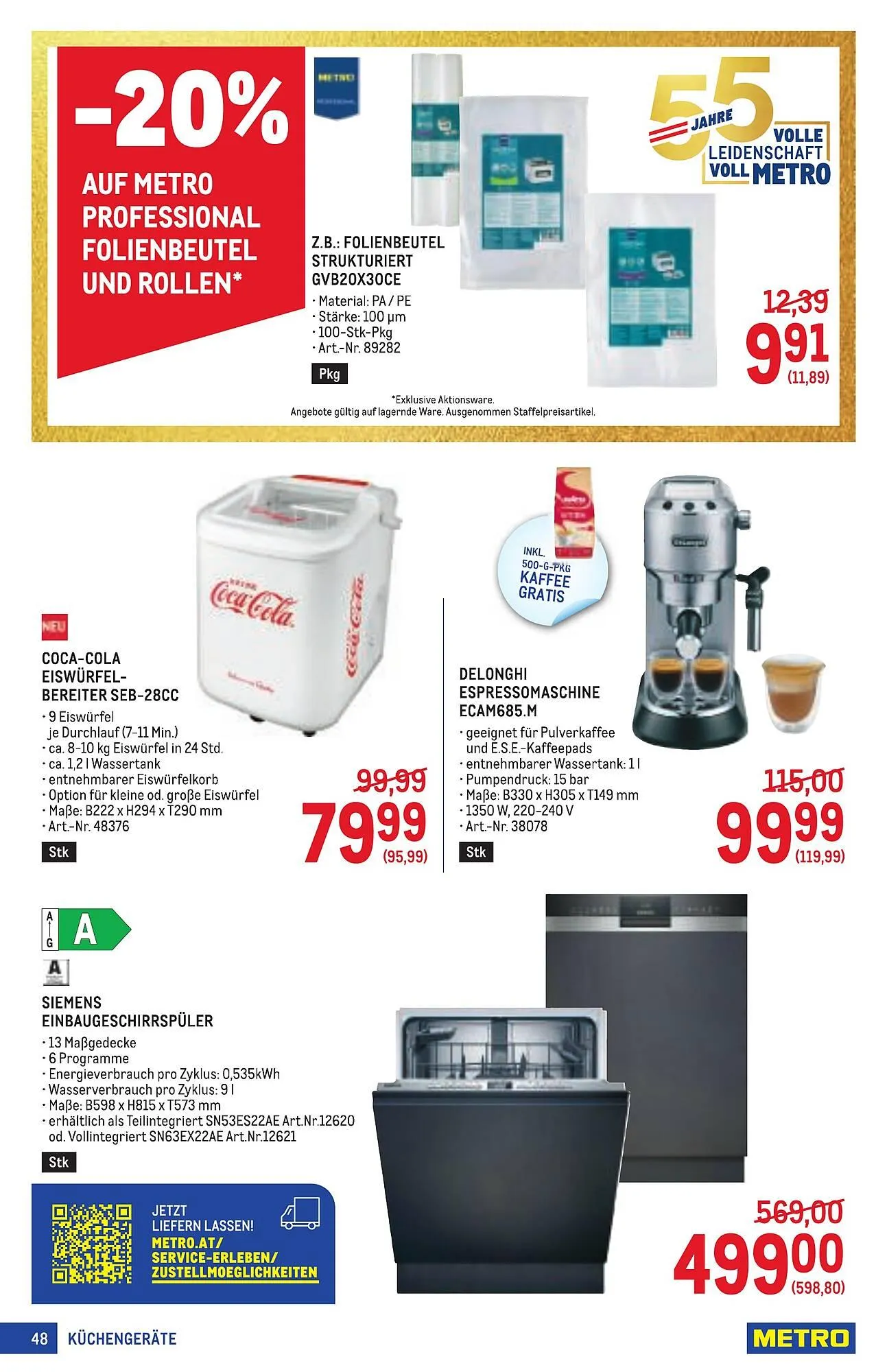 Metro Flugblatt von 16. April bis 29. April 2026 - Flugblätt seite  48