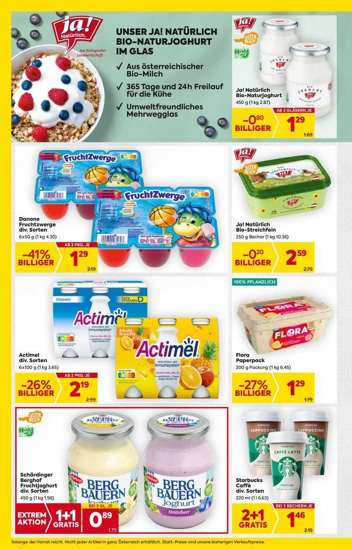 Billa flugblatt von 13. Juni bis 27. Juni 2024 - Flugblätt seite 6