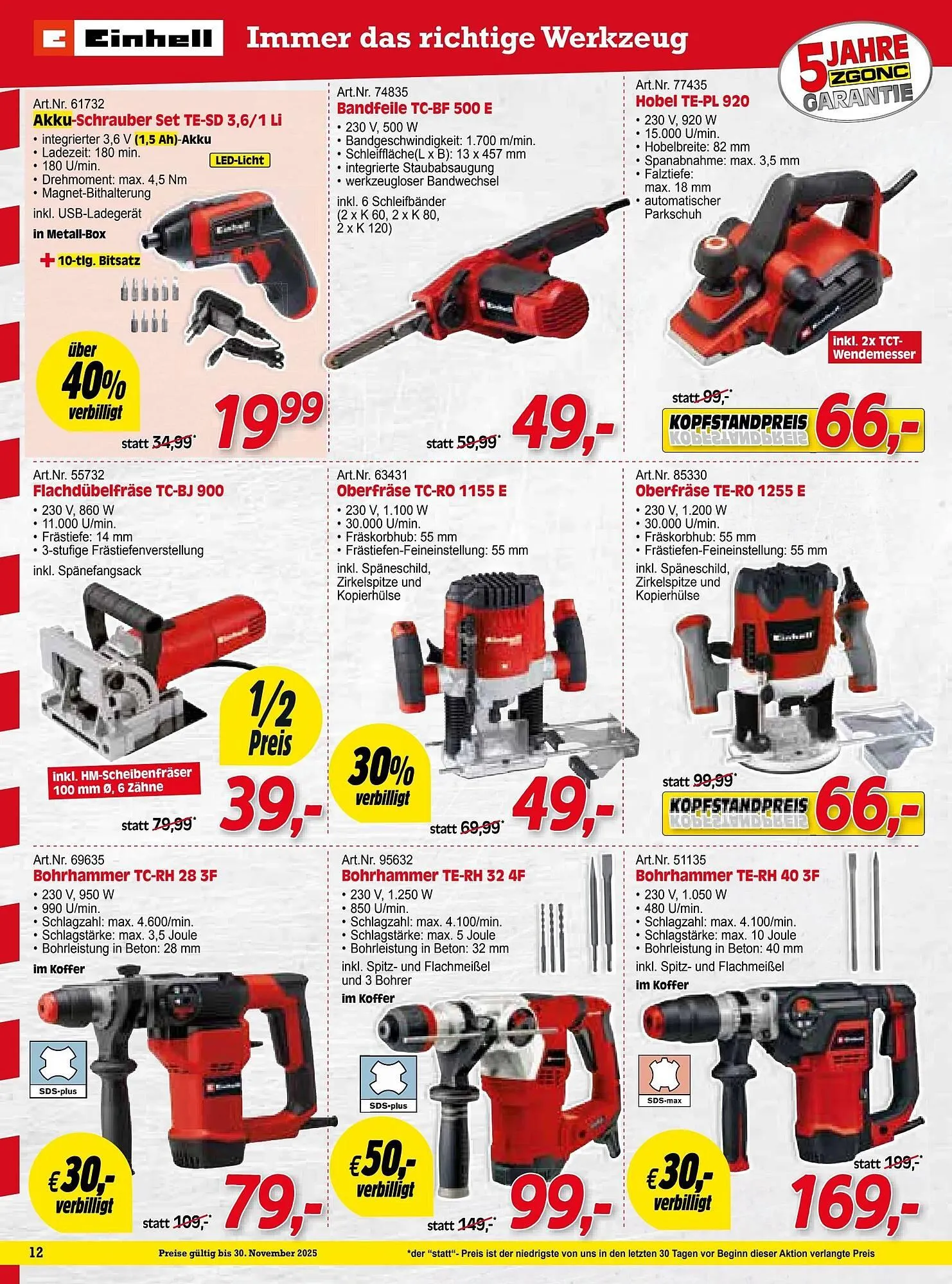 Zgonc Flugblatt von 13. November bis 30. November 2025 - Flugblätt seite  12