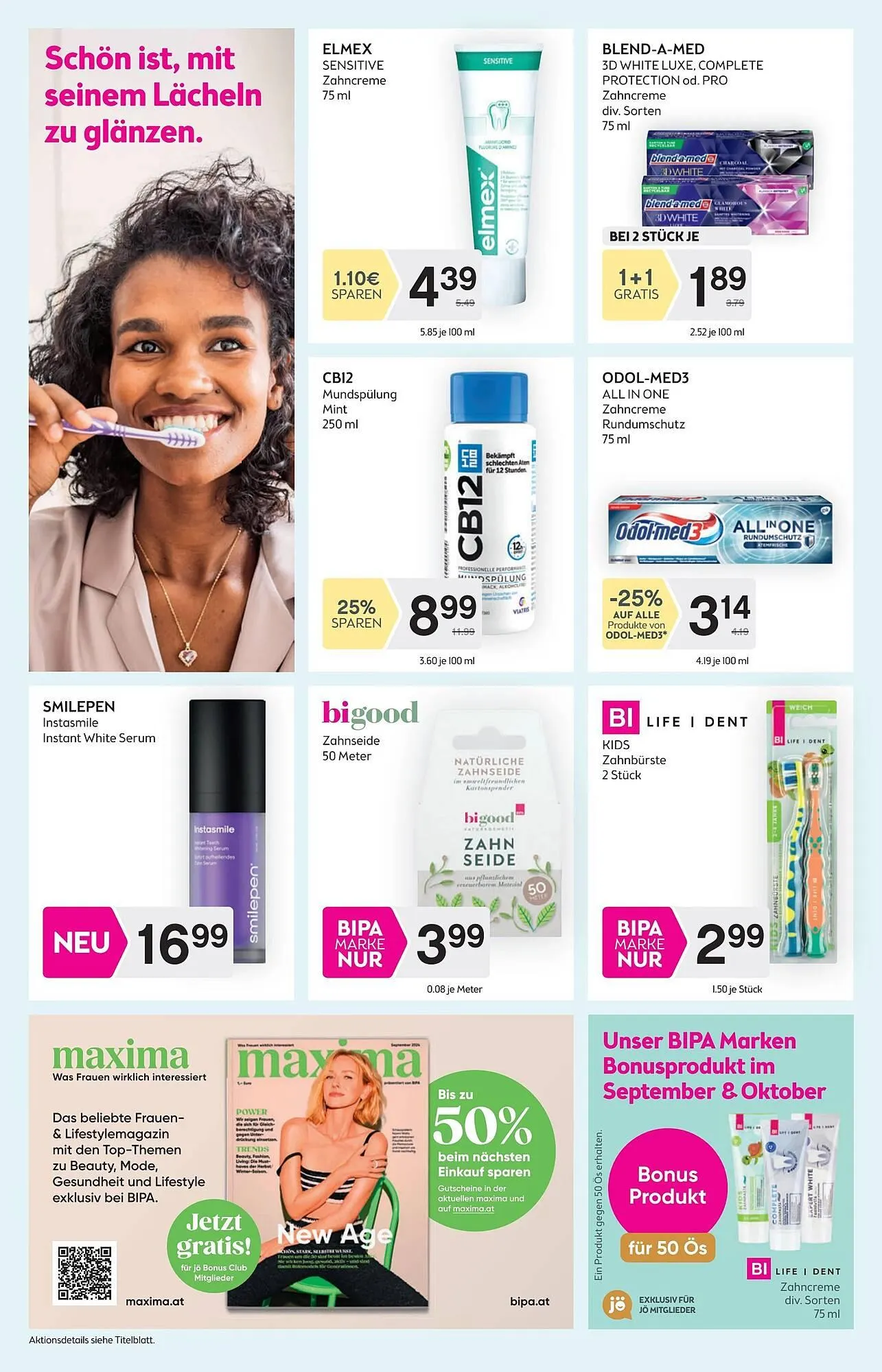 Bipa Flugblatt von 12. September bis 26. September 2024 - Flugblätt seite  2