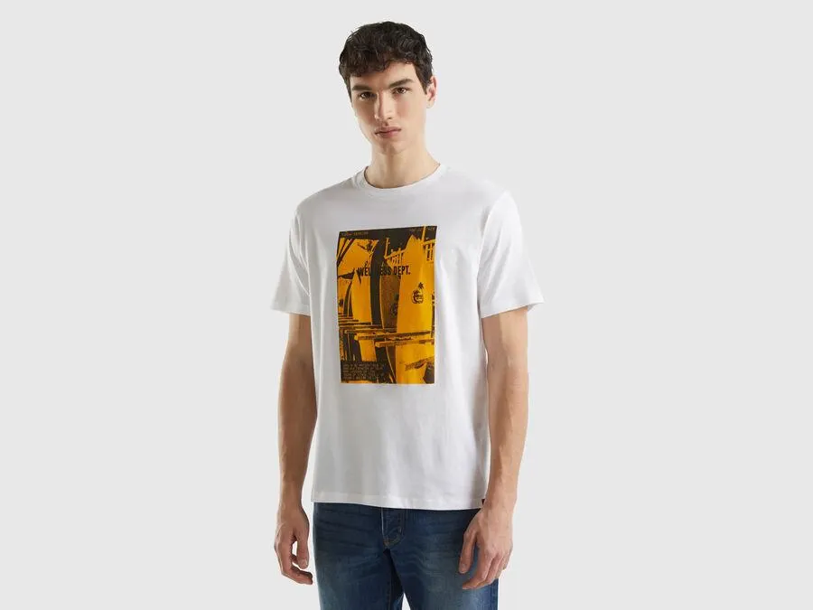 T-Shirt mit Druck aus Bio-Baumwolle