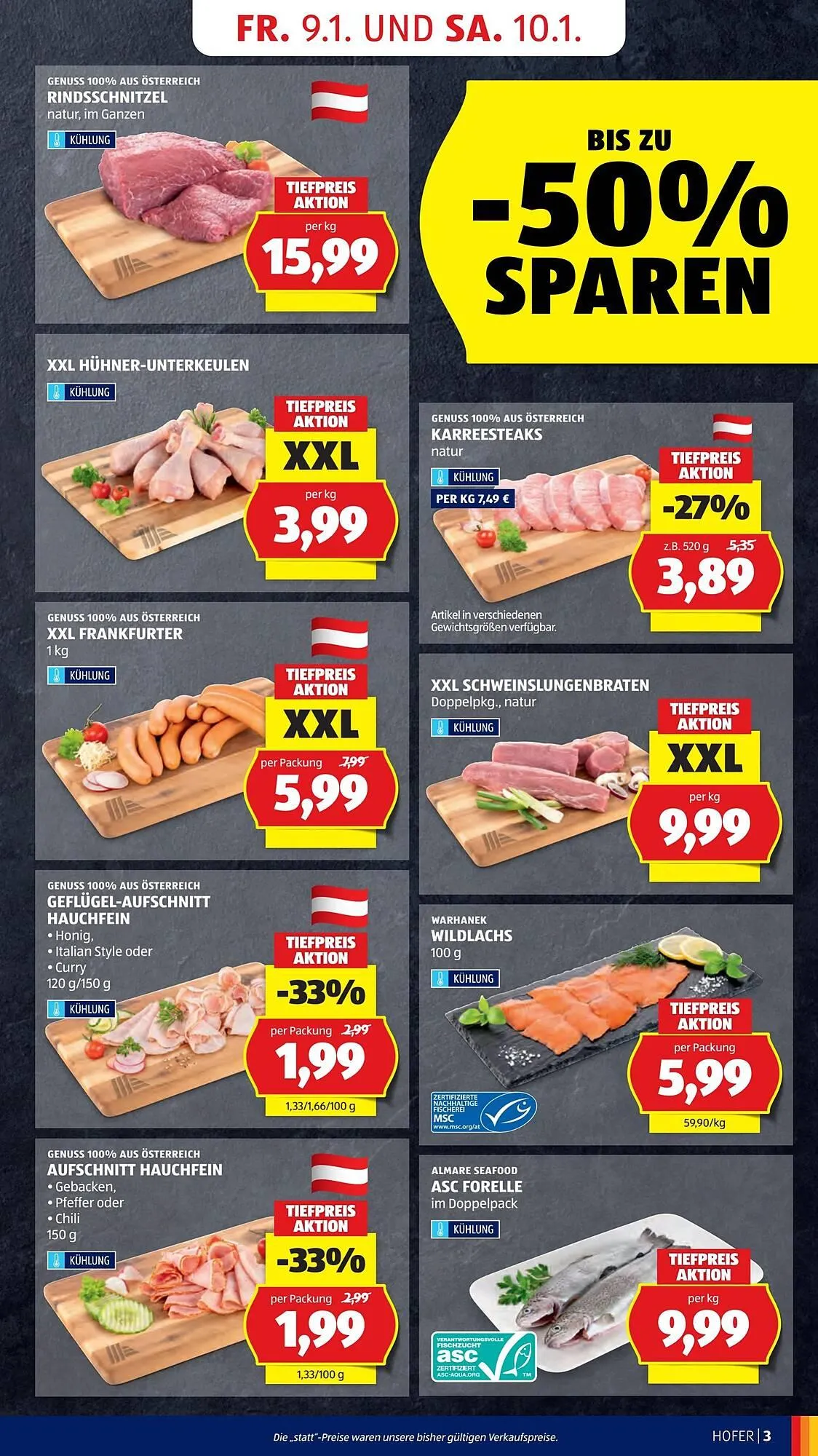 Hofer Flugblatt von 9. Jänner bis 15. Jänner 2026 - Flugblätt seite  5