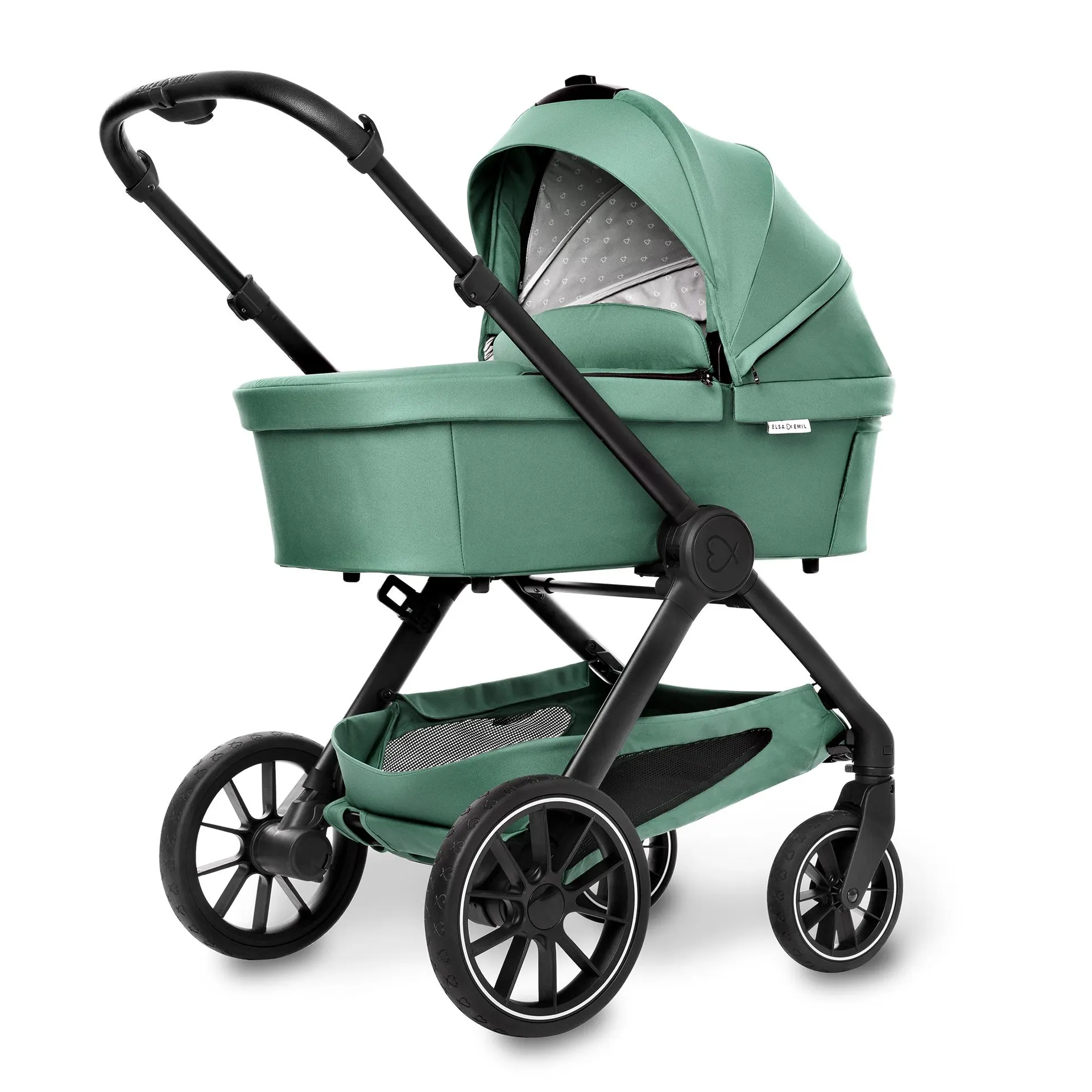 ELSA & EMIL Kinderwagen Krokodilgrün