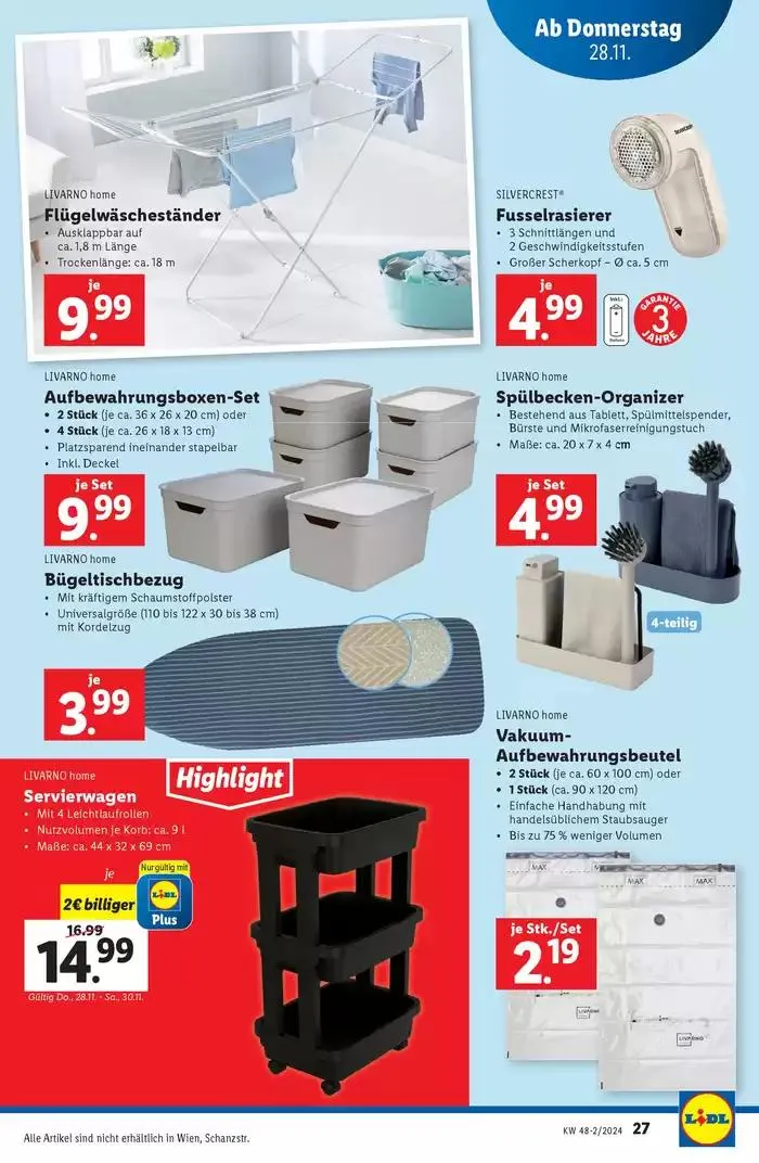 Top-Angebote für Sparfüchse von 28. November bis 4. Dezember 2024 - Flugblätt seite 27