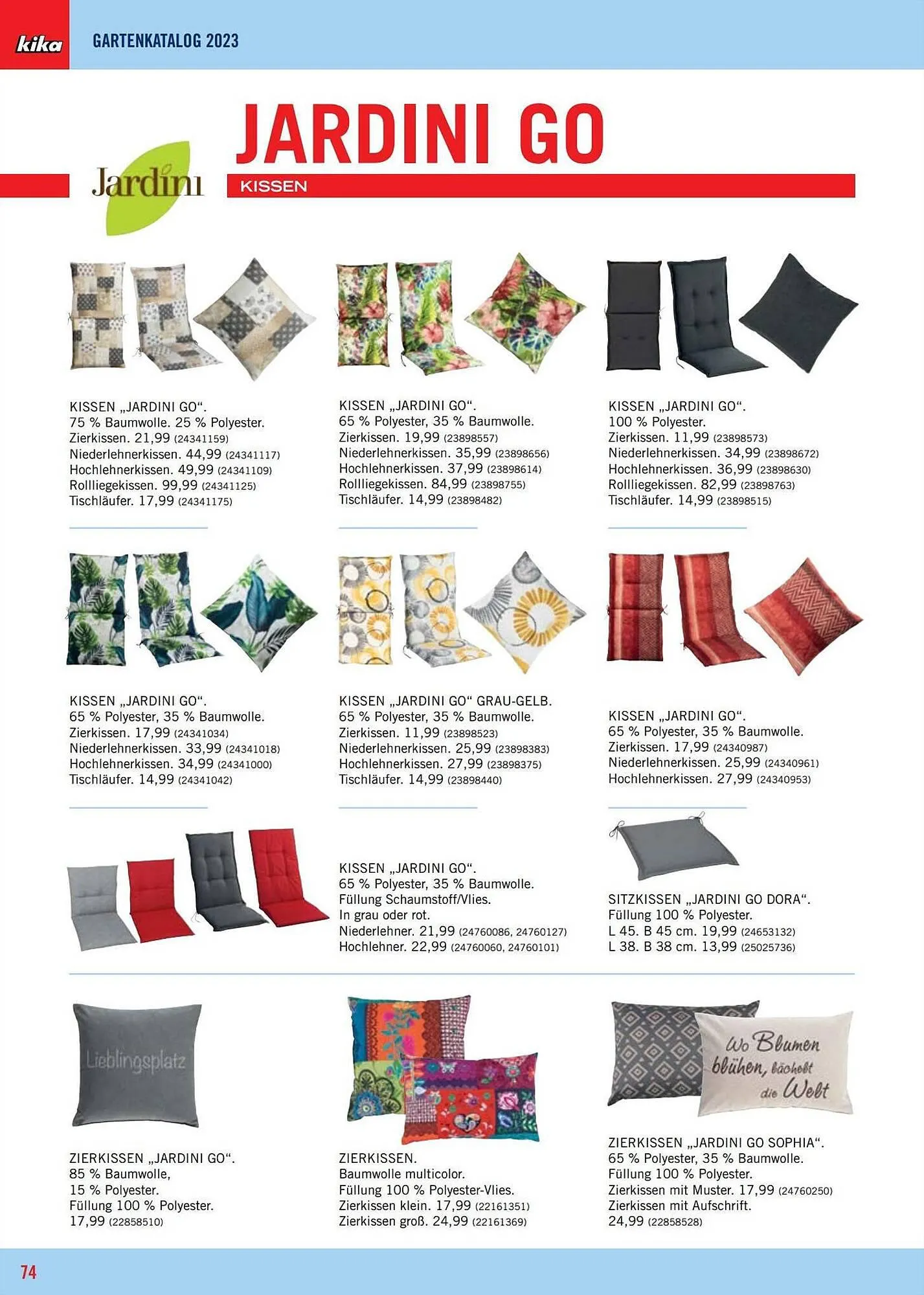 kika Flugblatt von 3. Februar bis 31. August 2023 - Flugblätt seite  74