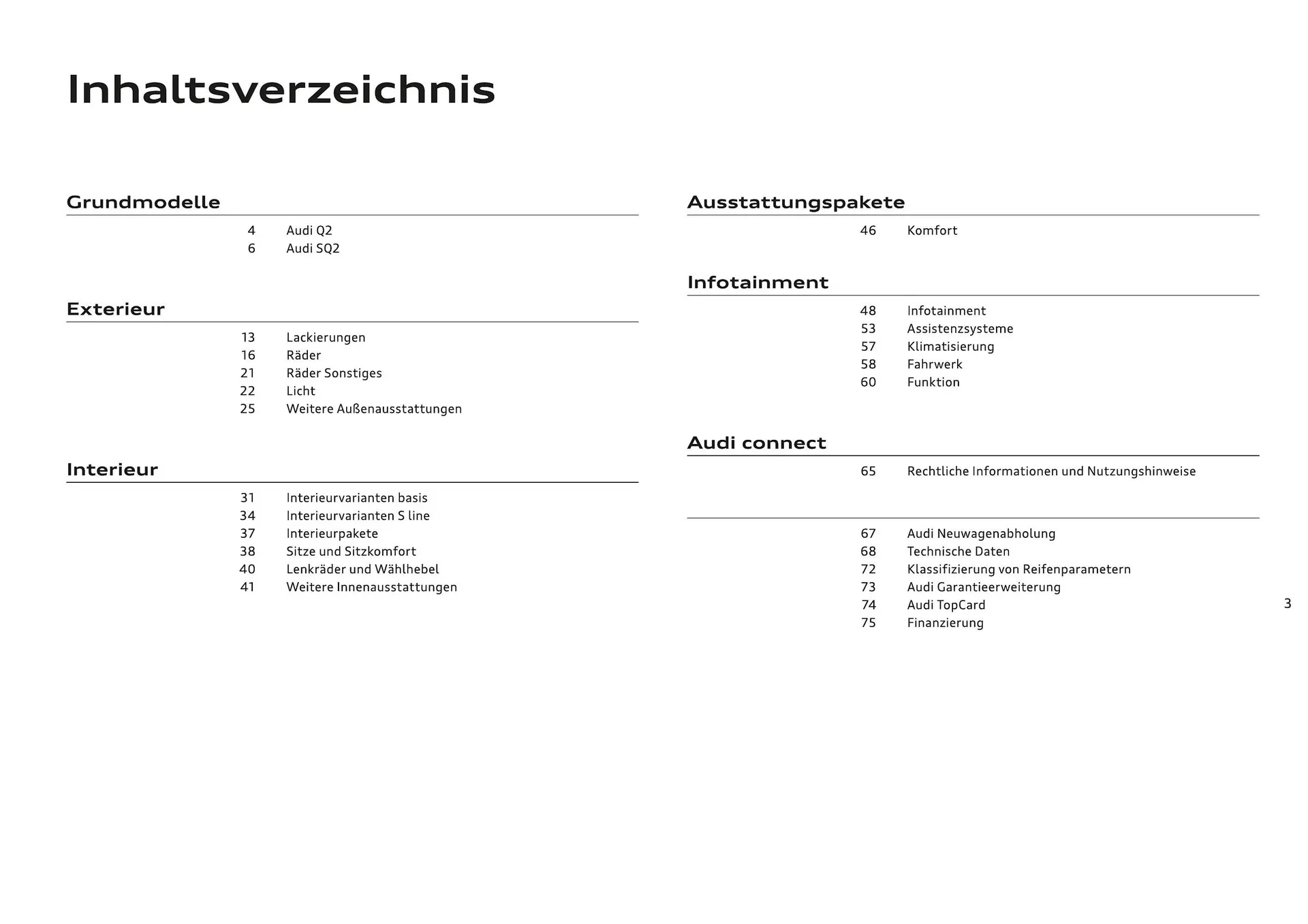 Audi Flugblatt von 20. November bis 22. Juli 2026 - Flugblätt seite  3