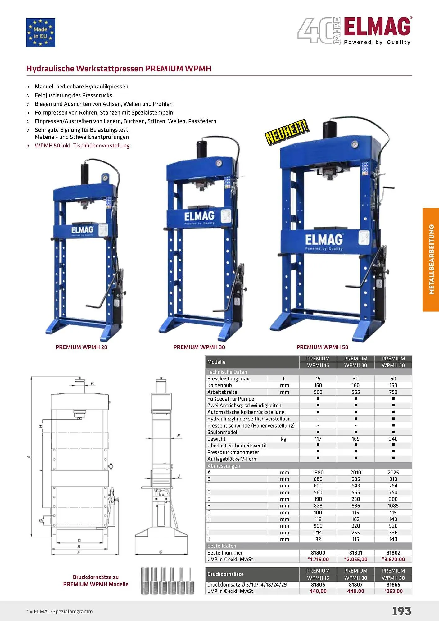 Salzburger Lagerhaus Flugblatt von 1. Mai bis 31. Dezember 2024 - Flugblätt seite 193