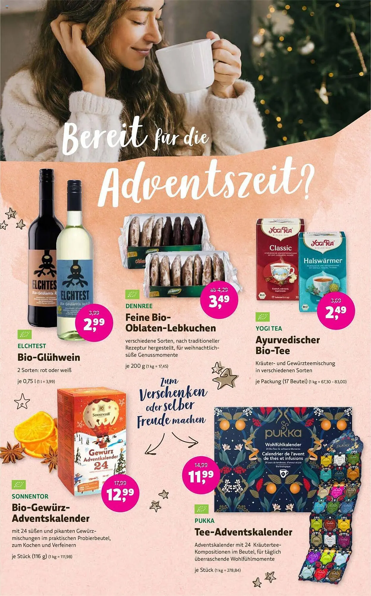 Denn's Biomarkt Flugblatt von 8. November bis 21. November 2023 - Flugblätt seite 14