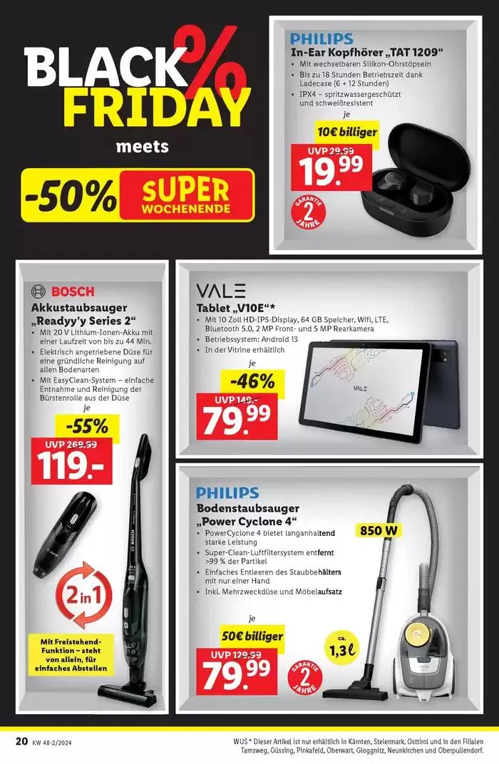 Top-Angebote für Sparfüchse von 28. November bis 4. Dezember 2024 - Flugblätt seite 20