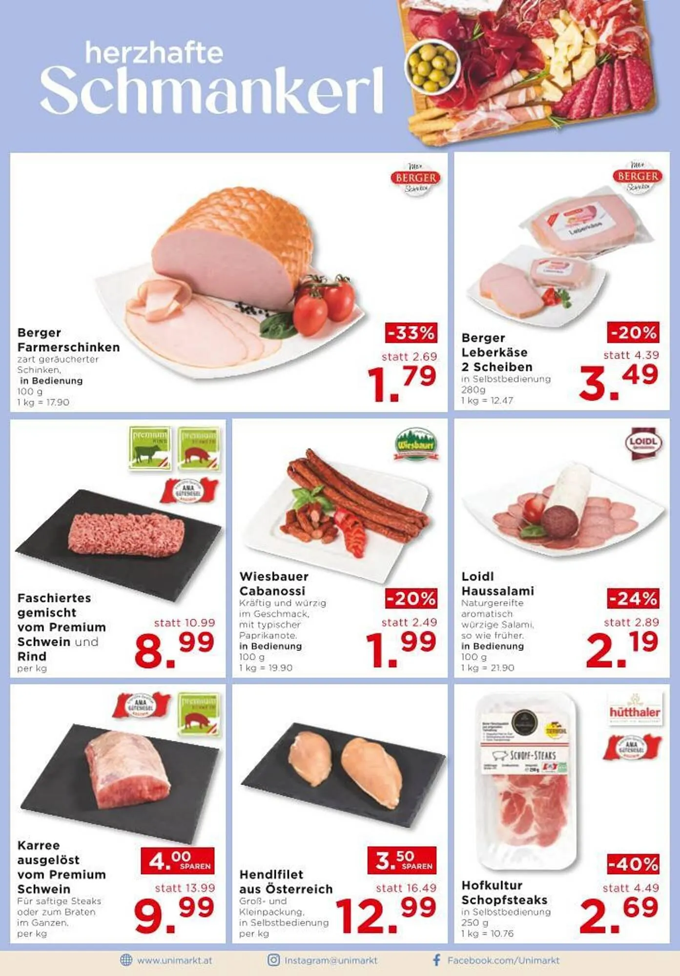 Unimarkt Flugblatt von 5. Februar bis 11. Februar 2025 - Flugblätt seite  4