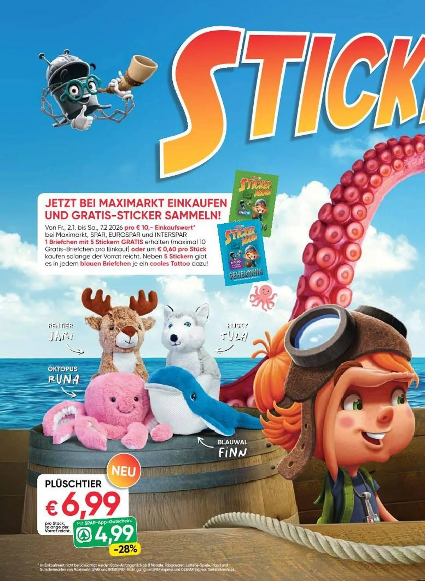 Maximarkt Flugblatt von 2. Jänner bis 7. Jänner 2026 - Flugblätt seite  2