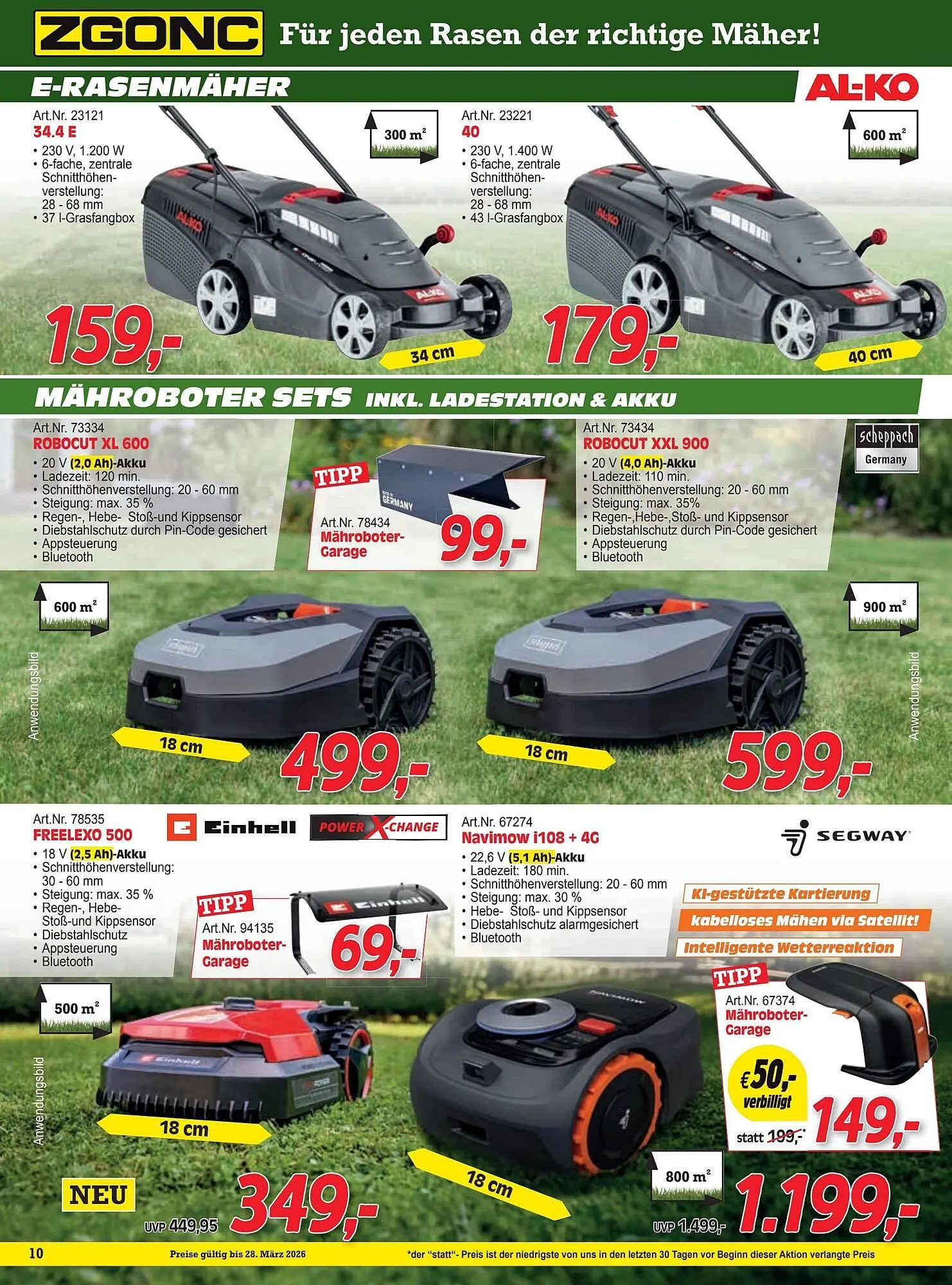 Zgonc Flugblatt von 1. März bis 28. März 2026 - Flugblätt seite  10