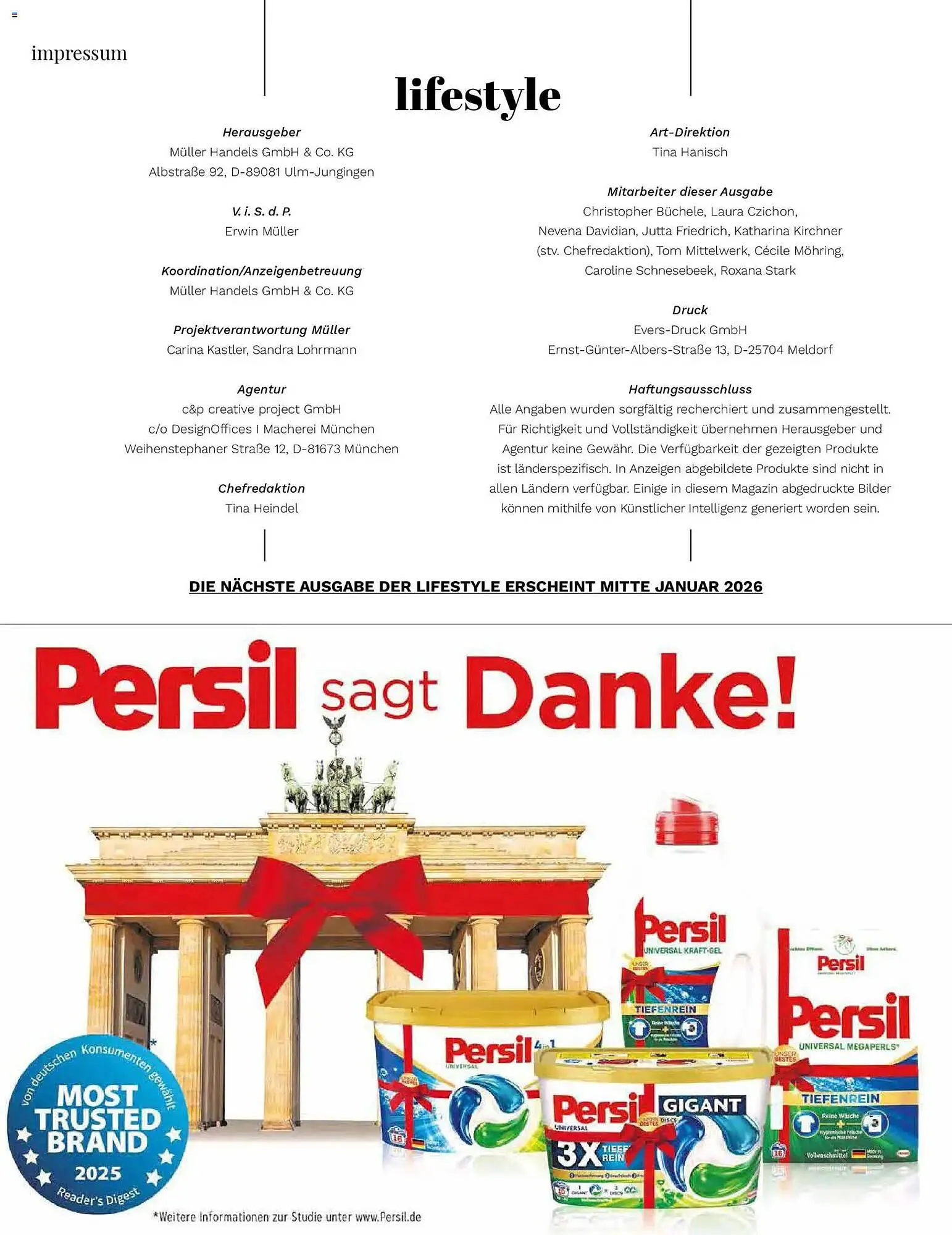 Müller Flugblatt von 17. November bis 31. Dezember 2025 - Flugblätt seite  90