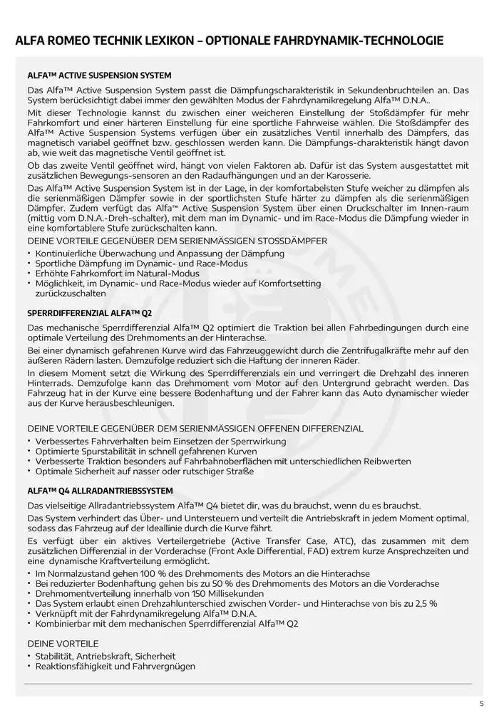 Alfa Romeo Stelvio von 20. Februar bis 20. Februar 2026 - Flugblätt seite 5