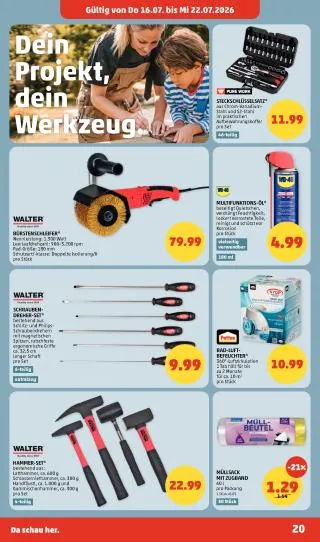 PENNY Flugblatt von 16. Juli bis 22. Juli 2026 - Flugblätt seite  20